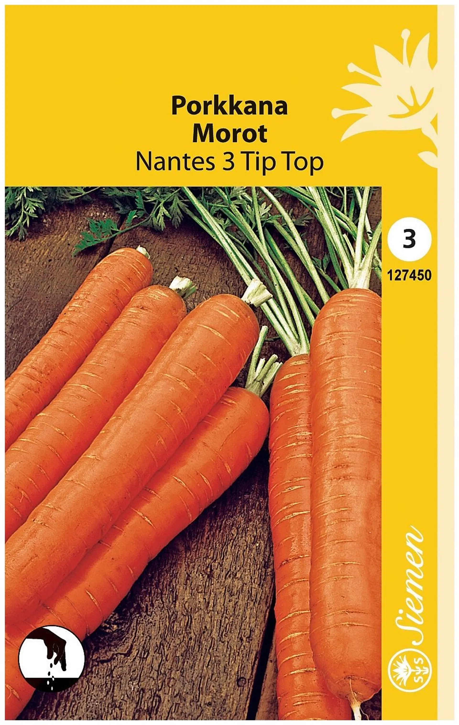 Porkkana Nantes 3 Tip Top