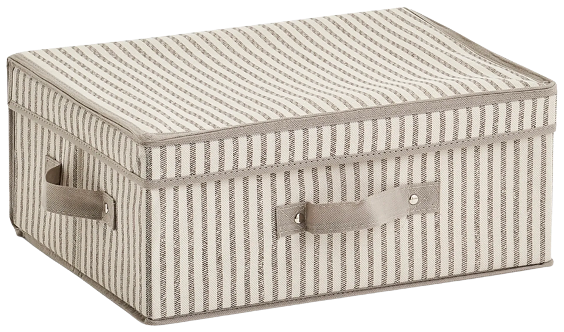 Zeller säilytyslaatikko kuitukangas Raita 38x29x16,5 cm - 1