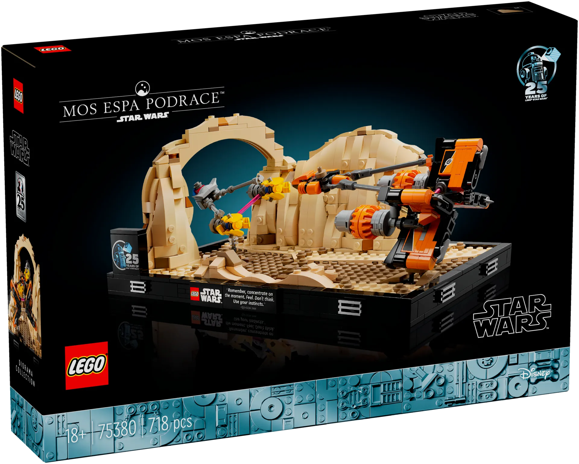 LEGO® Star Wars™ 75380 Mos Espa Podrace™ dioraama, rakennussetti - 2