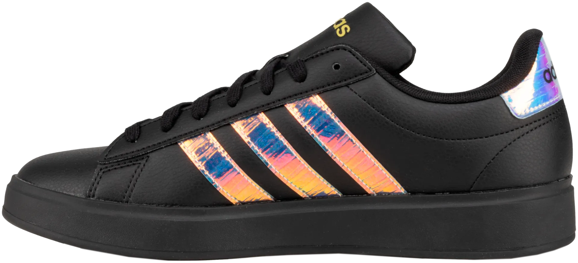 adidas naisten tennarit Grand Court 2.0 - black/black/ gold met - 3