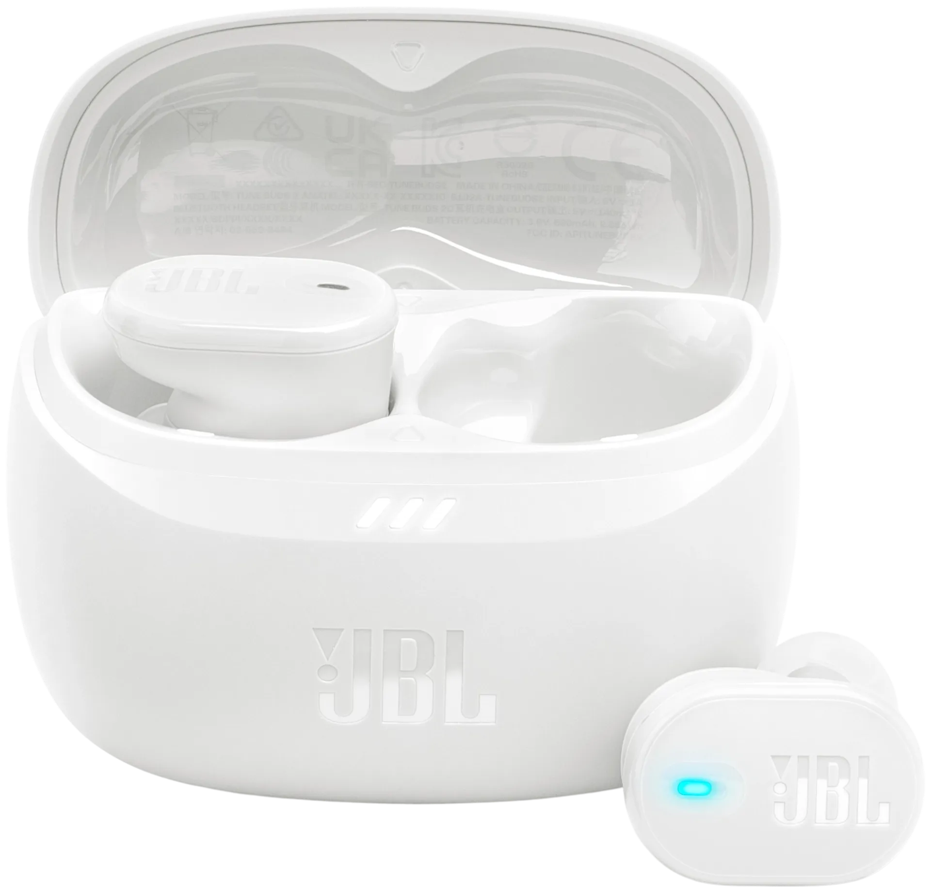 JBL Bluetooth vastamelunappikuulokkeet Tune Buds 2 valkoinen - 1