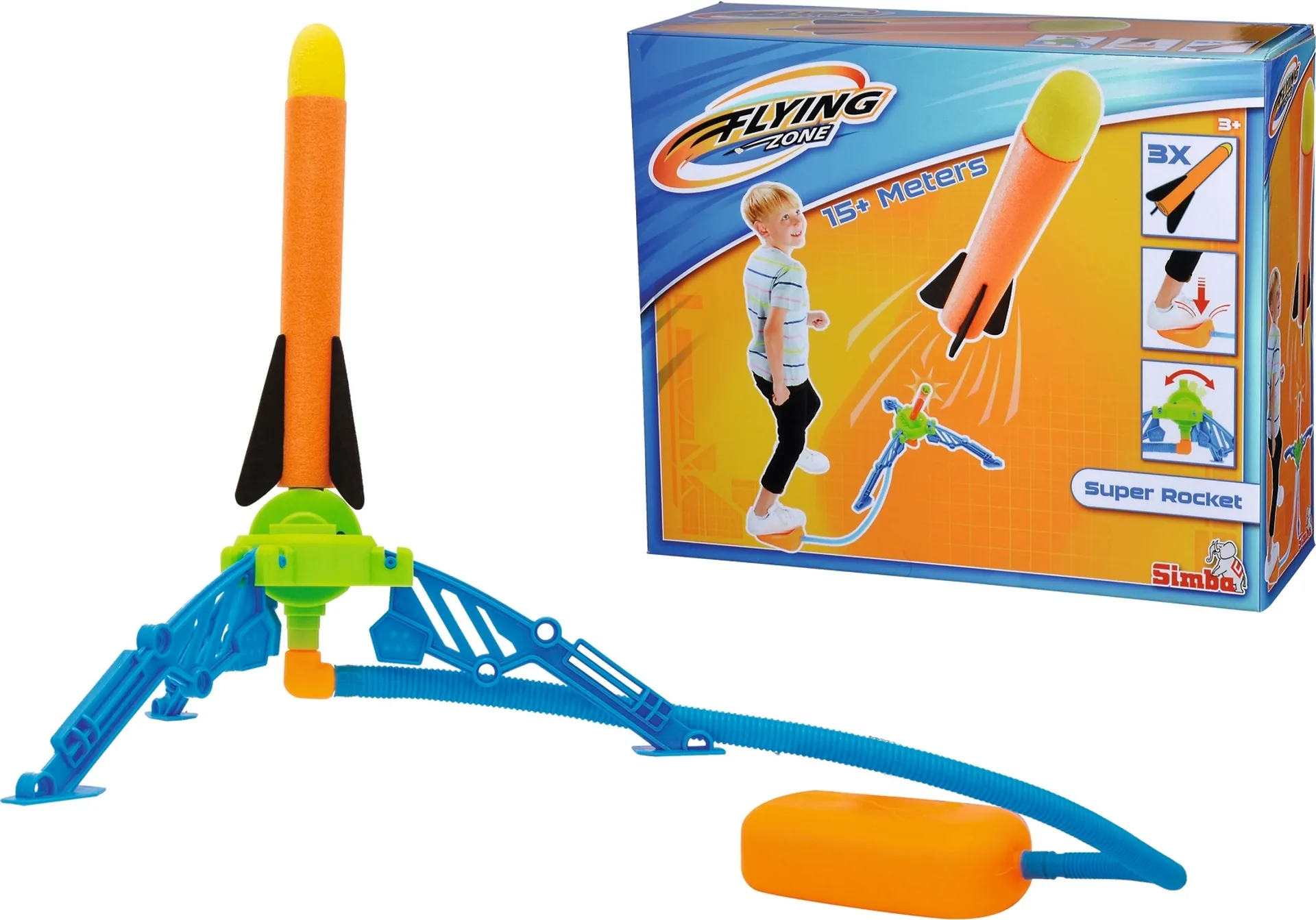 Simba Toys Super Rocket, polkaisuraketti - 1