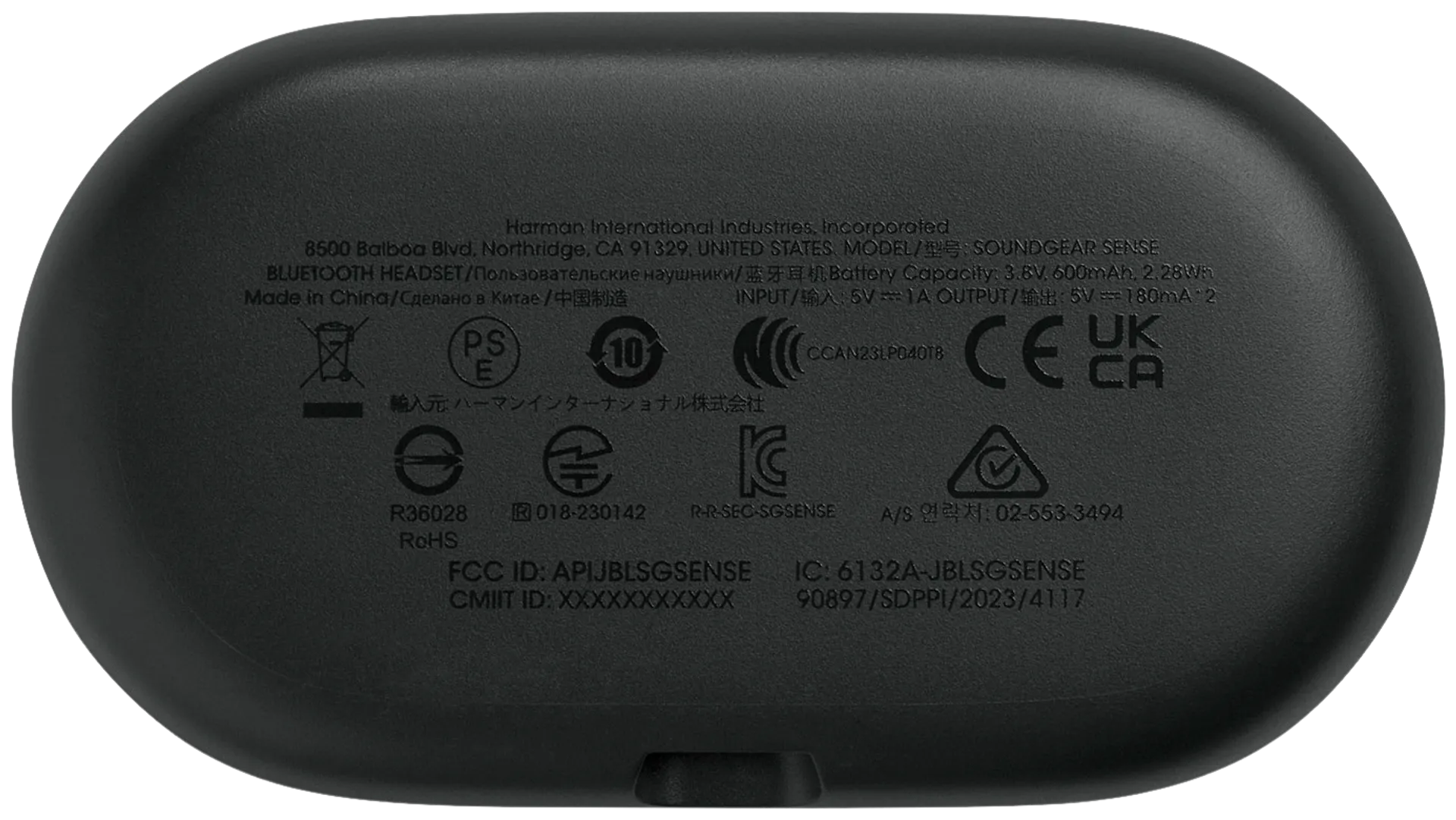 JBL Bluetooth nappikuulokkeet Soundgear Sense musta - 7
