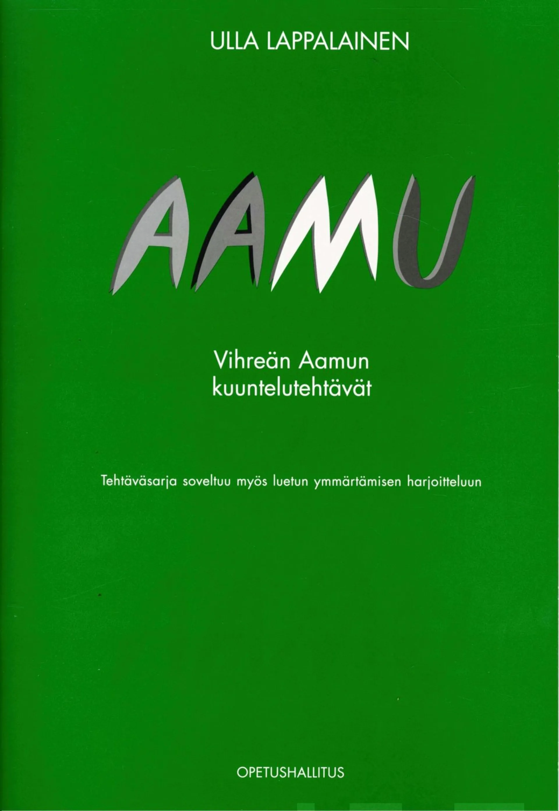 Lappalainen, Aamu - Vihreän Aamun kuuntelutehtävät (+ 2 cd)