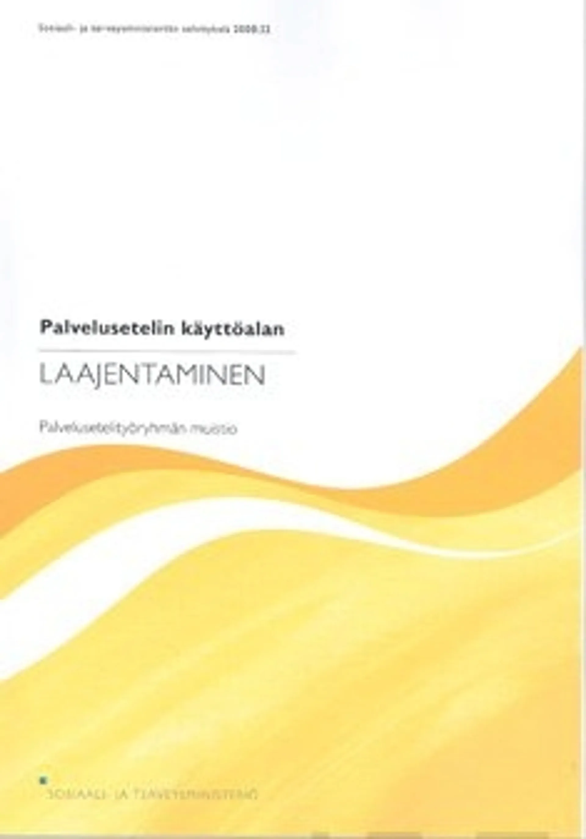 Palvelusetelin käyttöalan laajentaminen