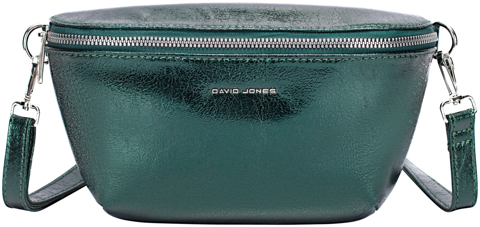 David Jones naisten crossbody juhlalaukku CM7171 - D.green