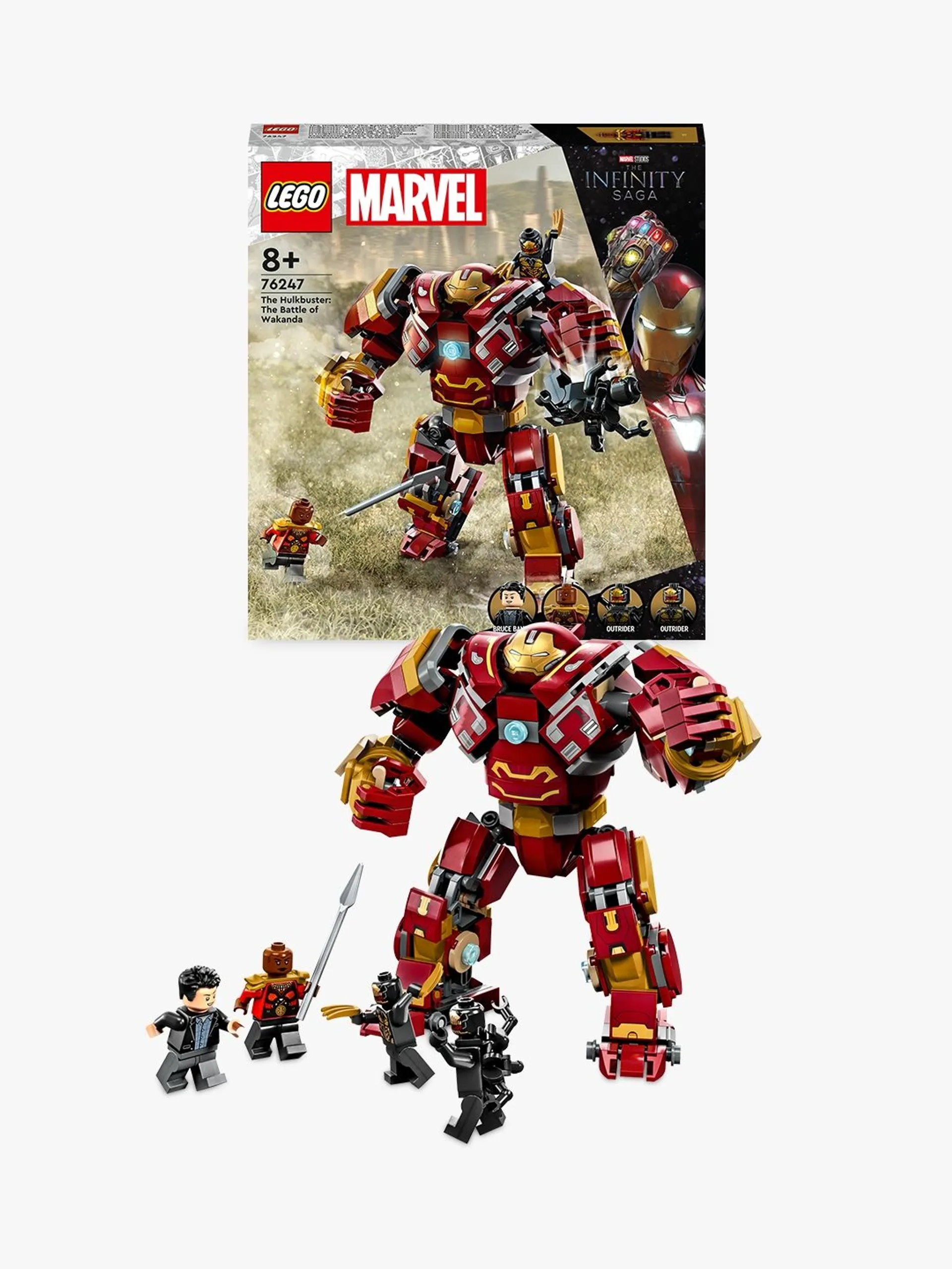 LEGO Super Heroes Marvel 76247 Hulkbuster - Wakandan taistelu - 3