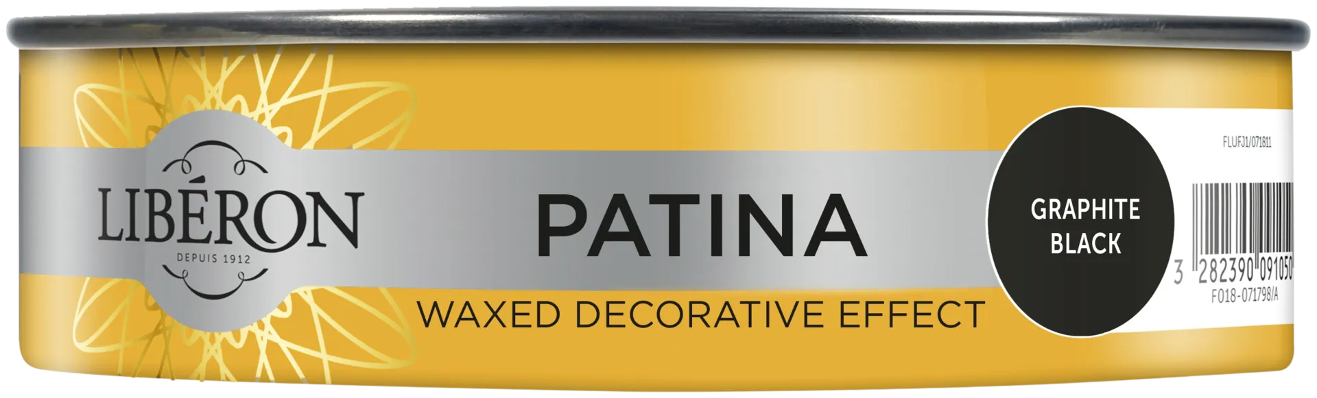 Liberon kalustevaha Patina 150 ml Graphite Black