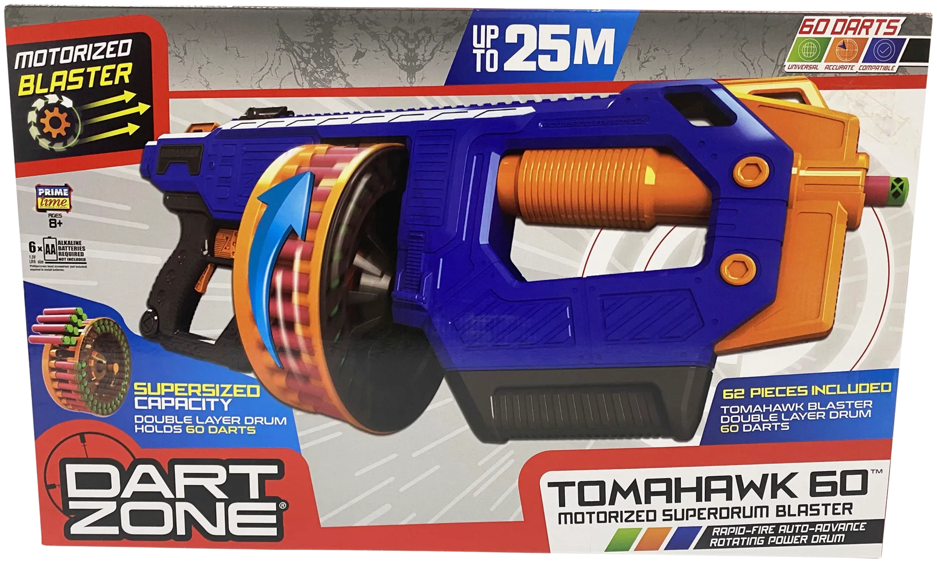 Dart Zone Tomahawk vaahtomuoviammusase - 1