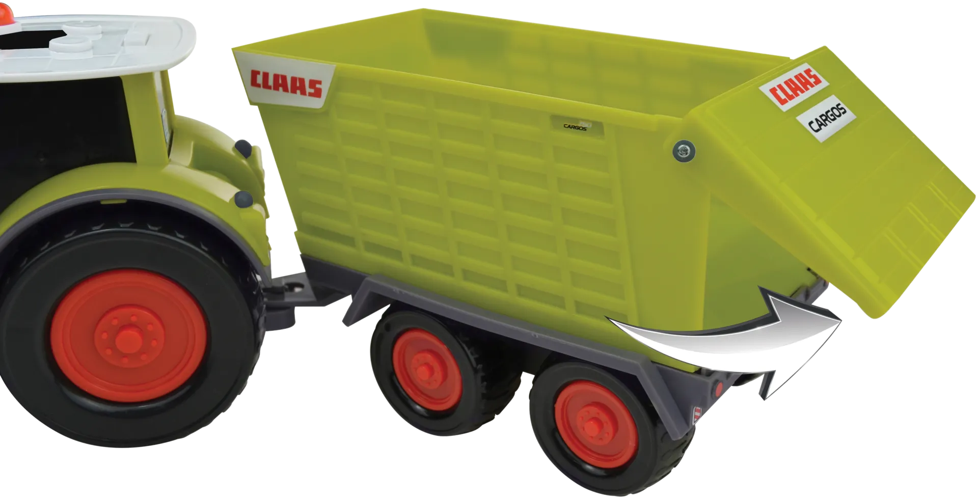 Claas traktori ja peräkärry Axion 870 + Cargos 750 - 3
