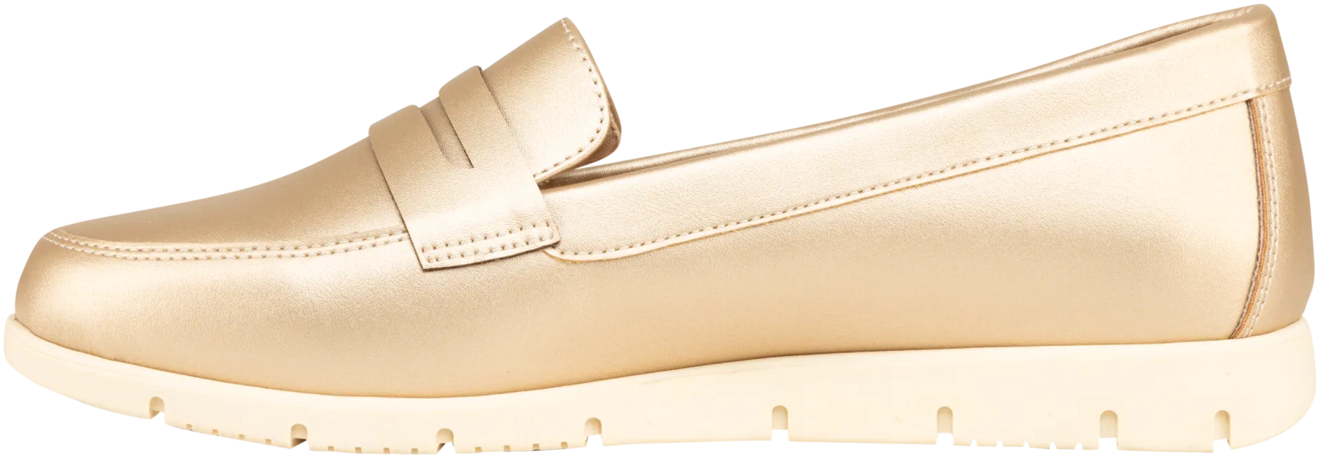 TEX naisten loaferit I956714 - Gold - 3