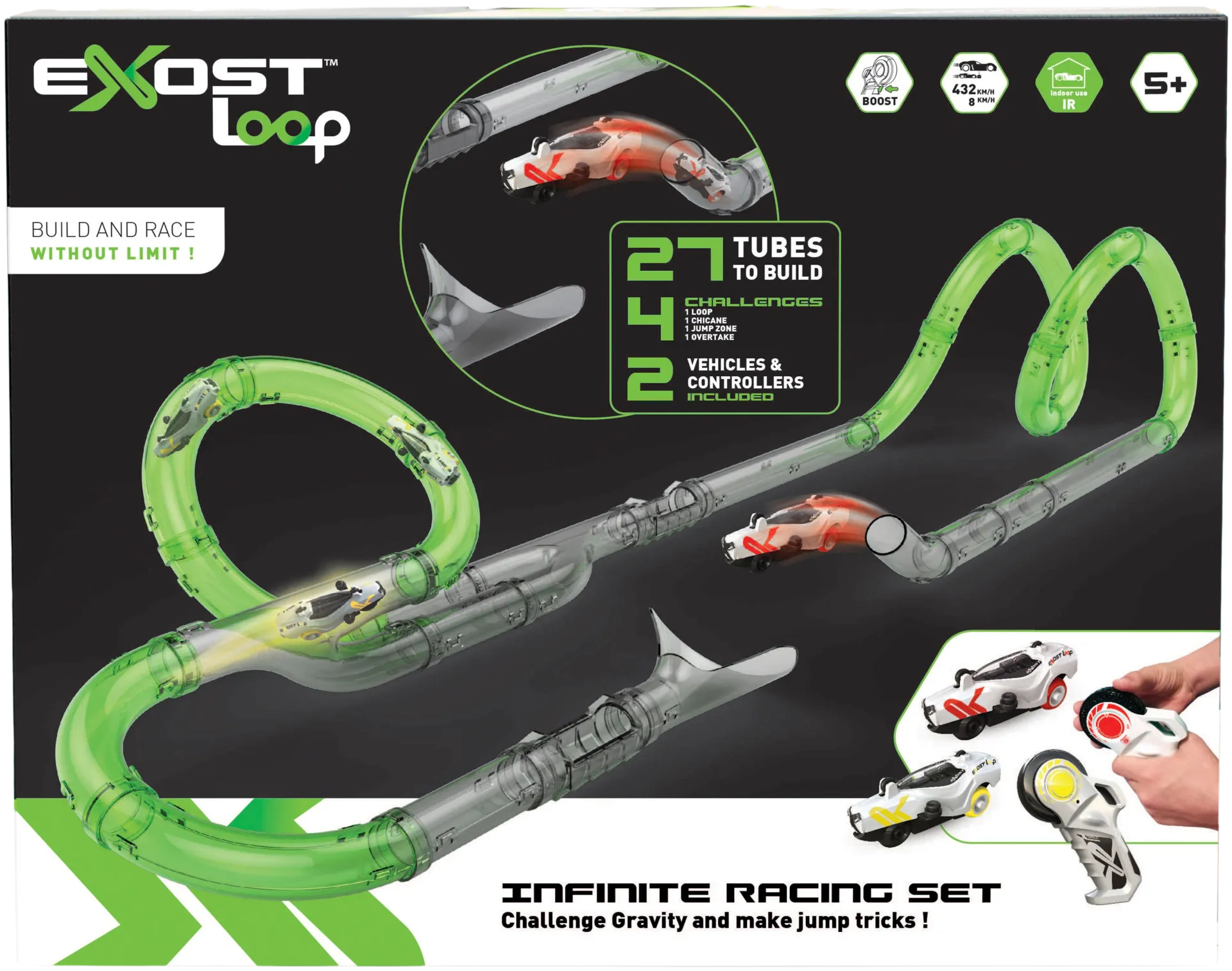 Exost kilpa-autosetti Loop infinite racing set - 3