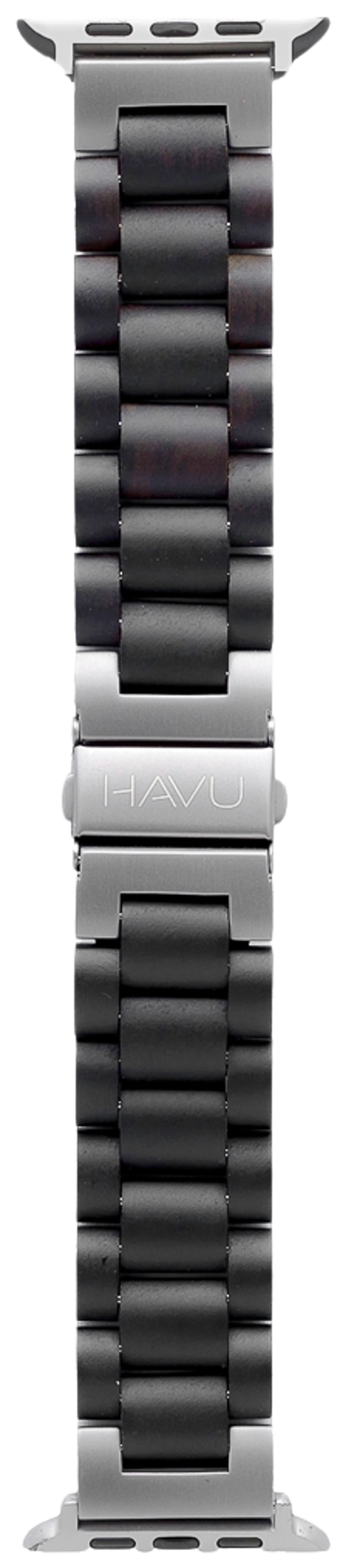 Havu Apple Watch Ultra -ranneke, eebenpuu (42/44/45/49 mm) - 1