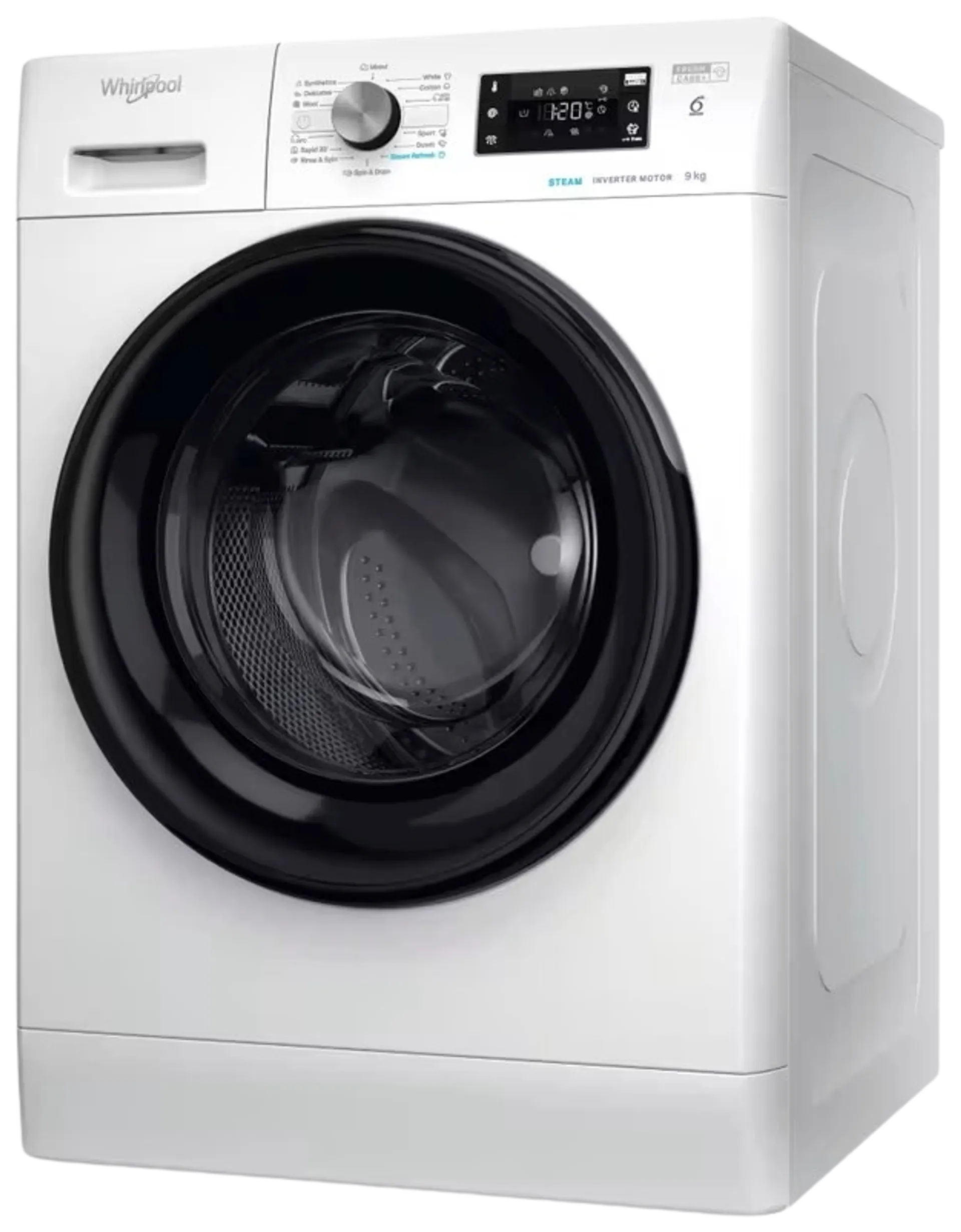 Whirlpool edestä täytettävä pyykinpesukone FFB 9469 BV EE valkoinen - 1