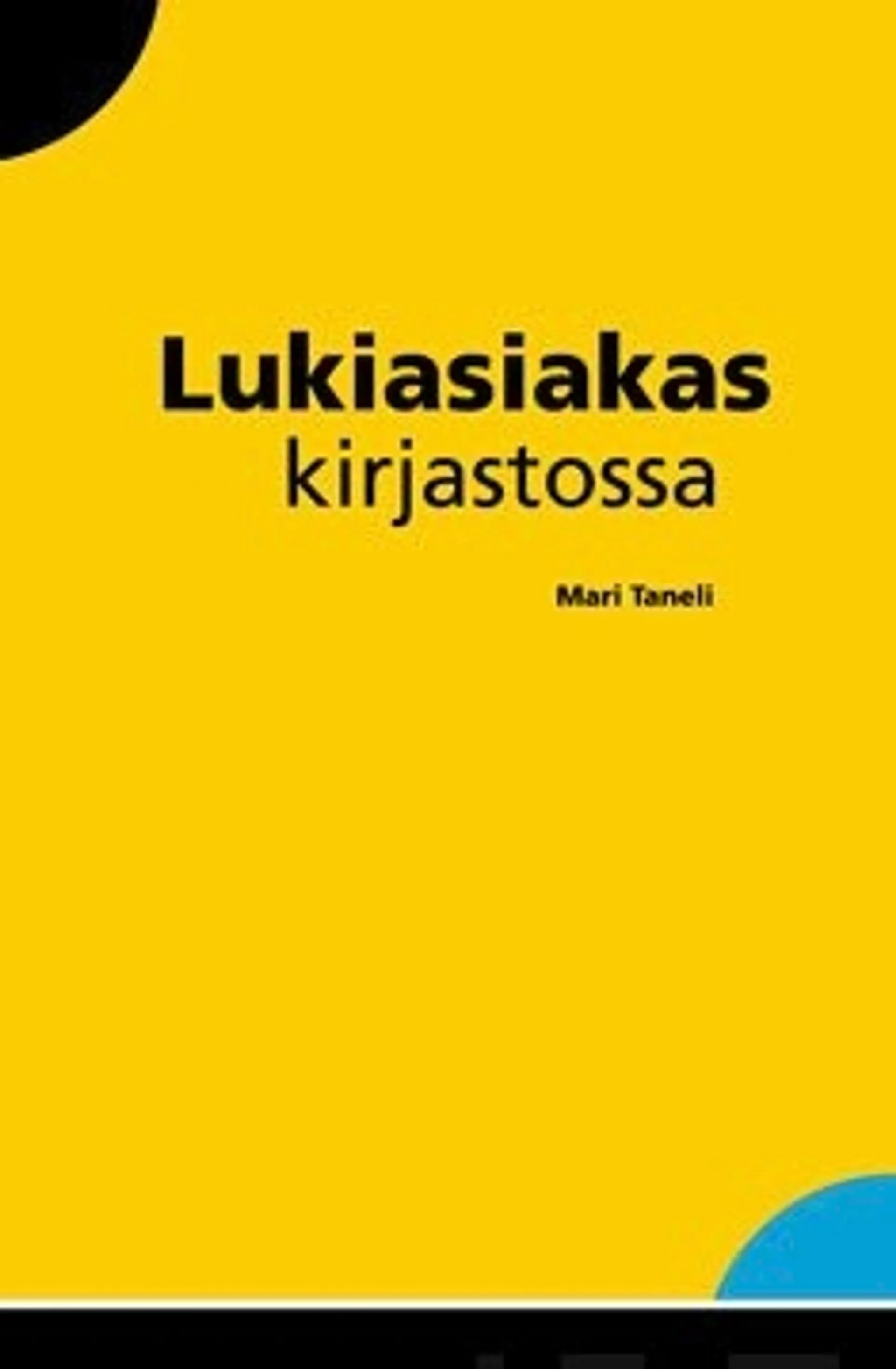 Lukiasiakas kirjastossa