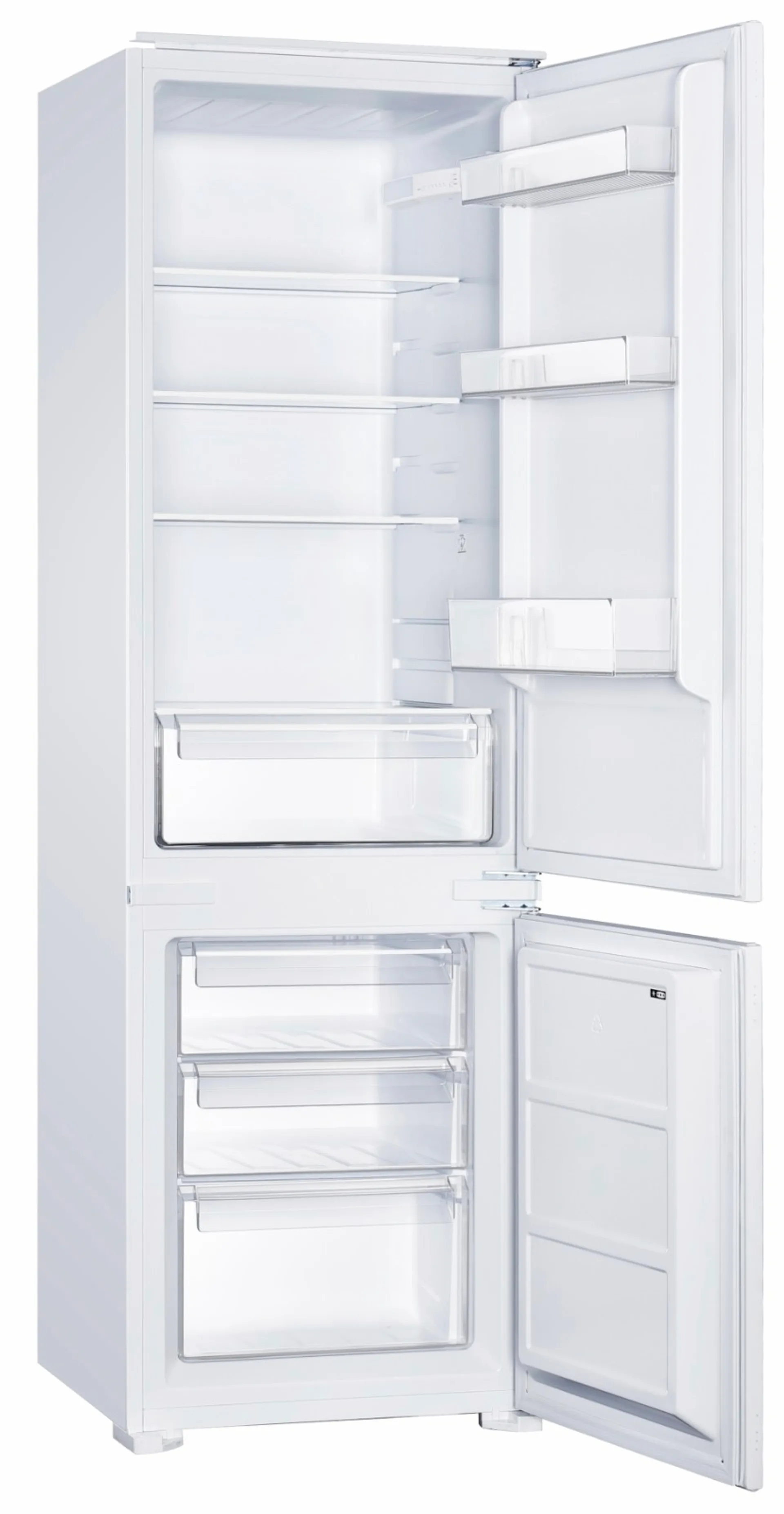 Ecotronic jääkaappipakastin KF259B14 valkoinen