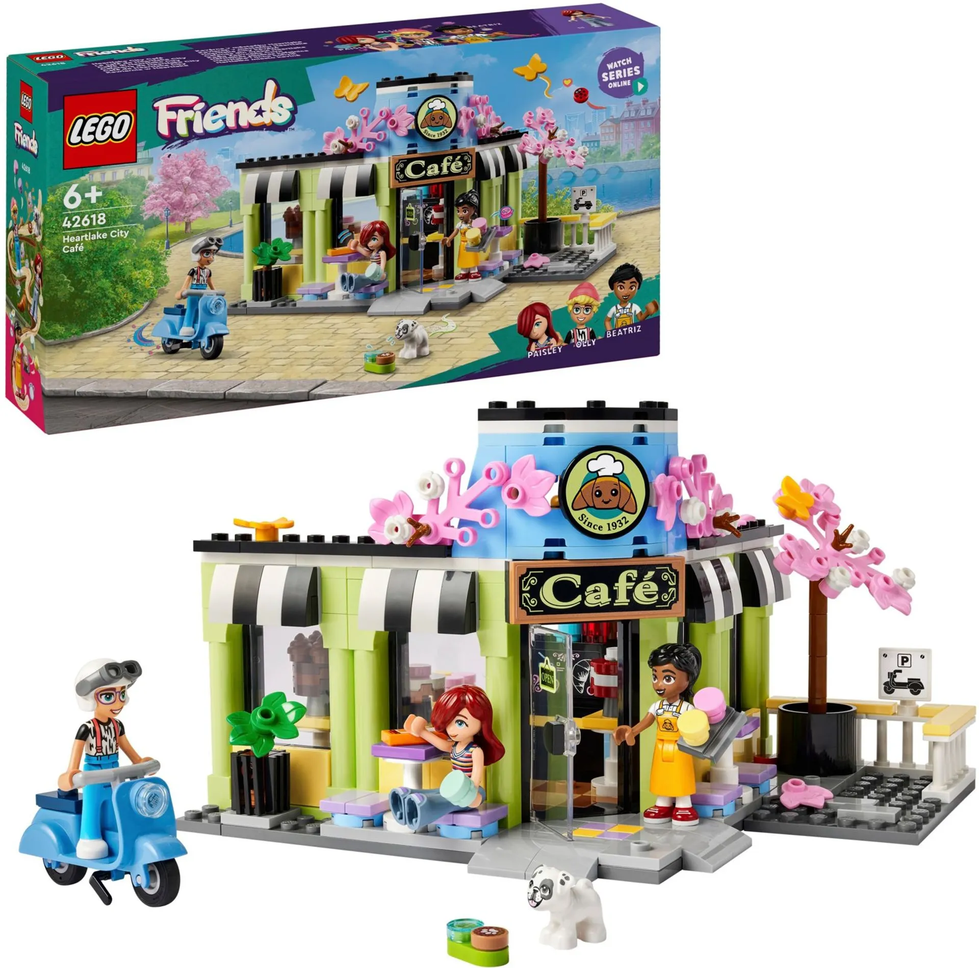 LEGO® Friends 42618 Heartlake Cityn kahvila - 1