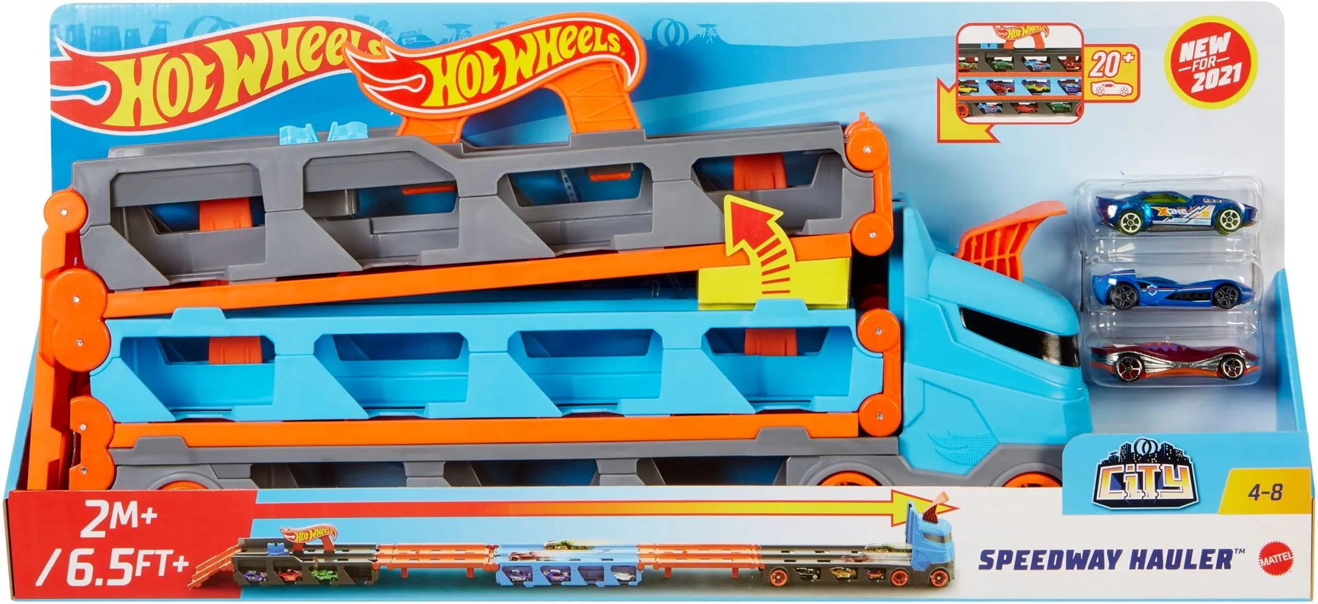 Hot Wheels City Speedway Hauler - 1