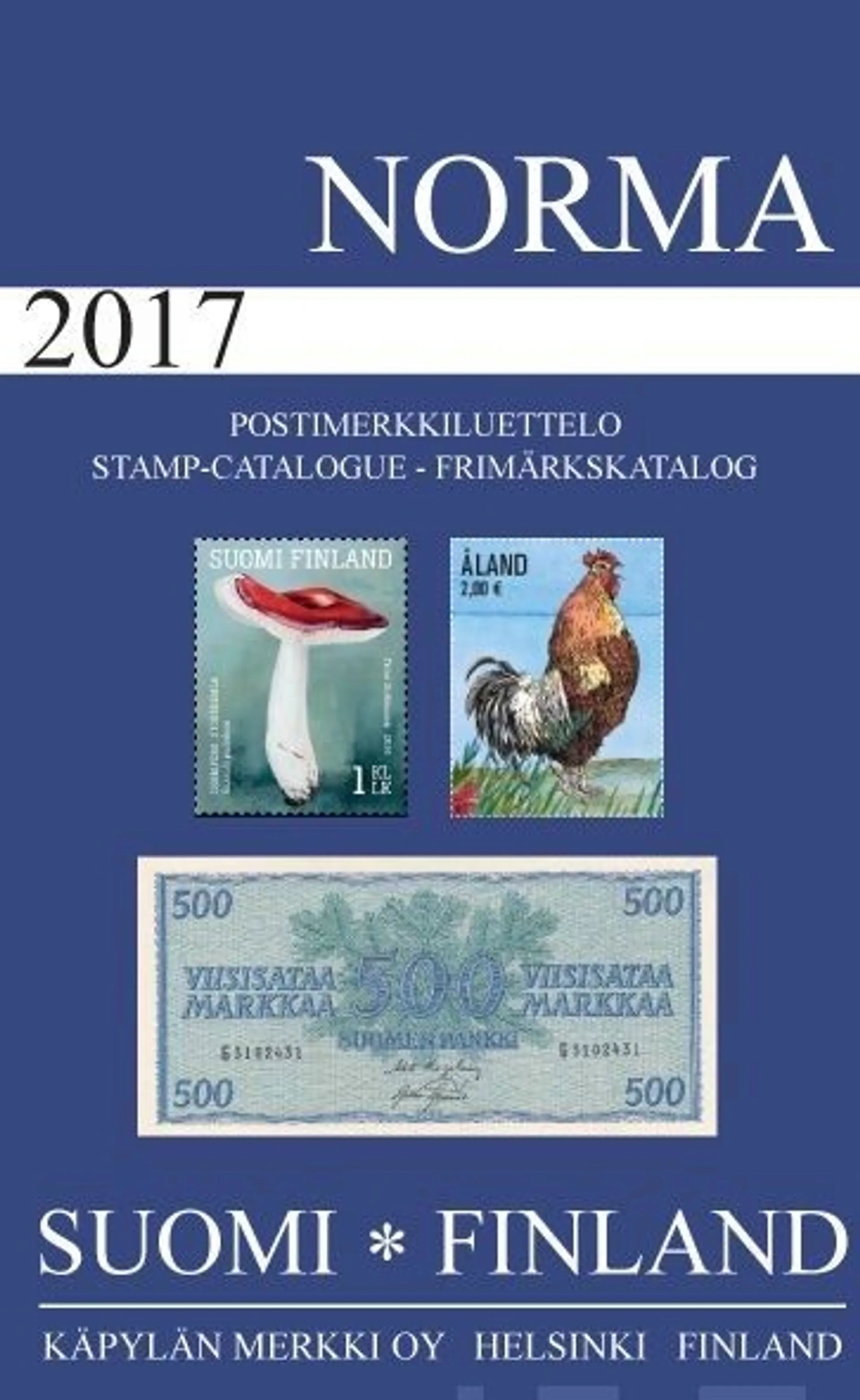 Norma 2017 (1856-2016) - Postimerkkiluettelo - Stamp-Catalogue - Frimärkskatalog