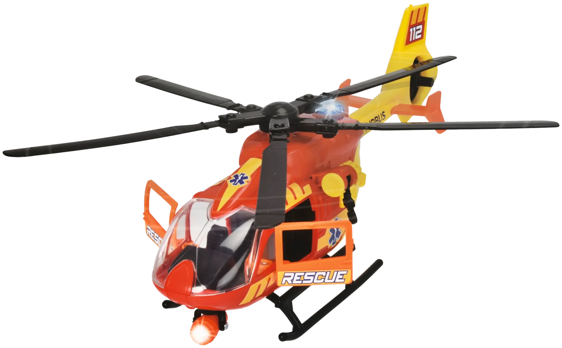 Dickie Toys Airbus H145 Ambulanssikopteri, 36 cm - 8