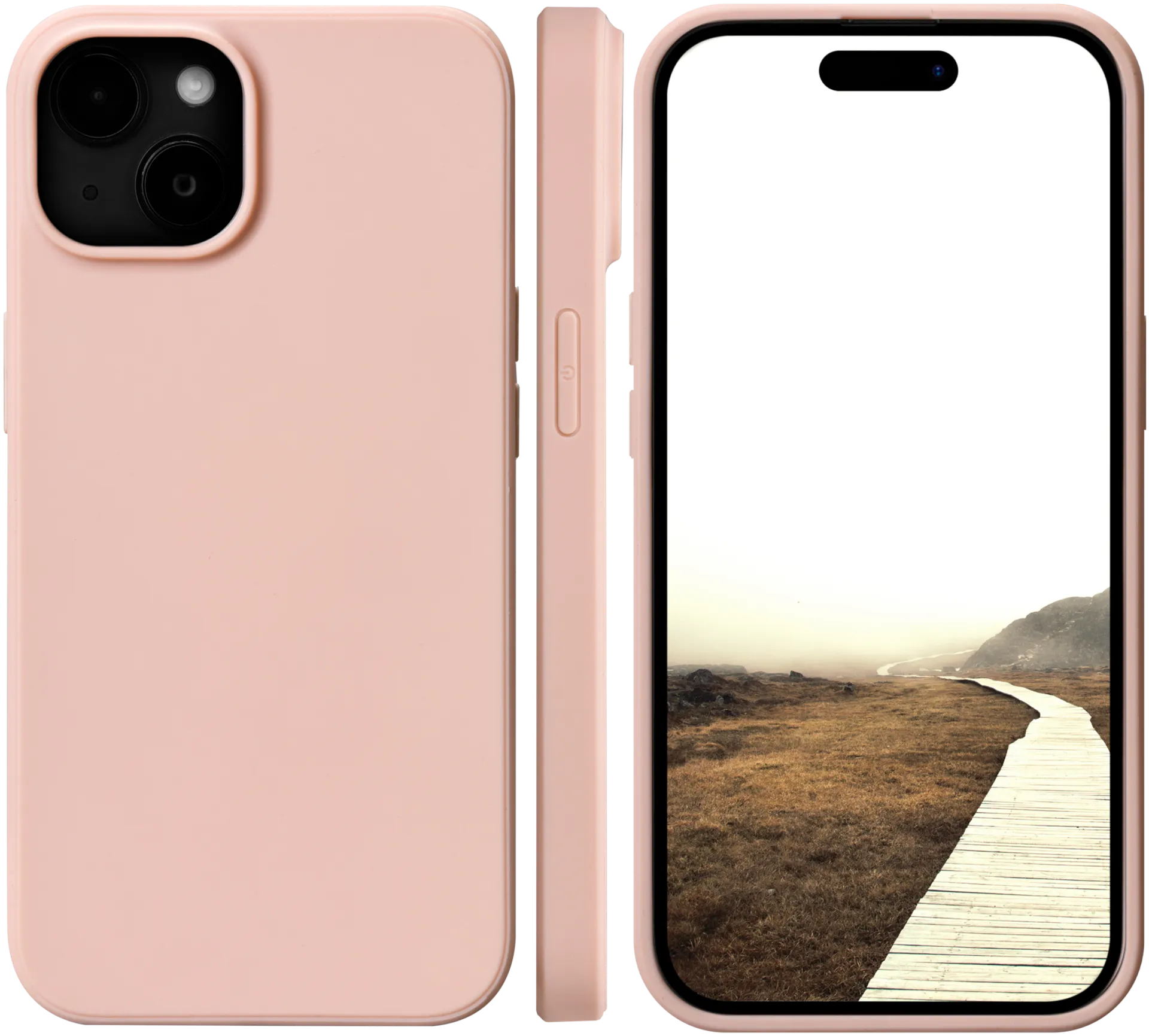 Dbramante iPhone 15 Greenland Pinkki suojakuori - 3