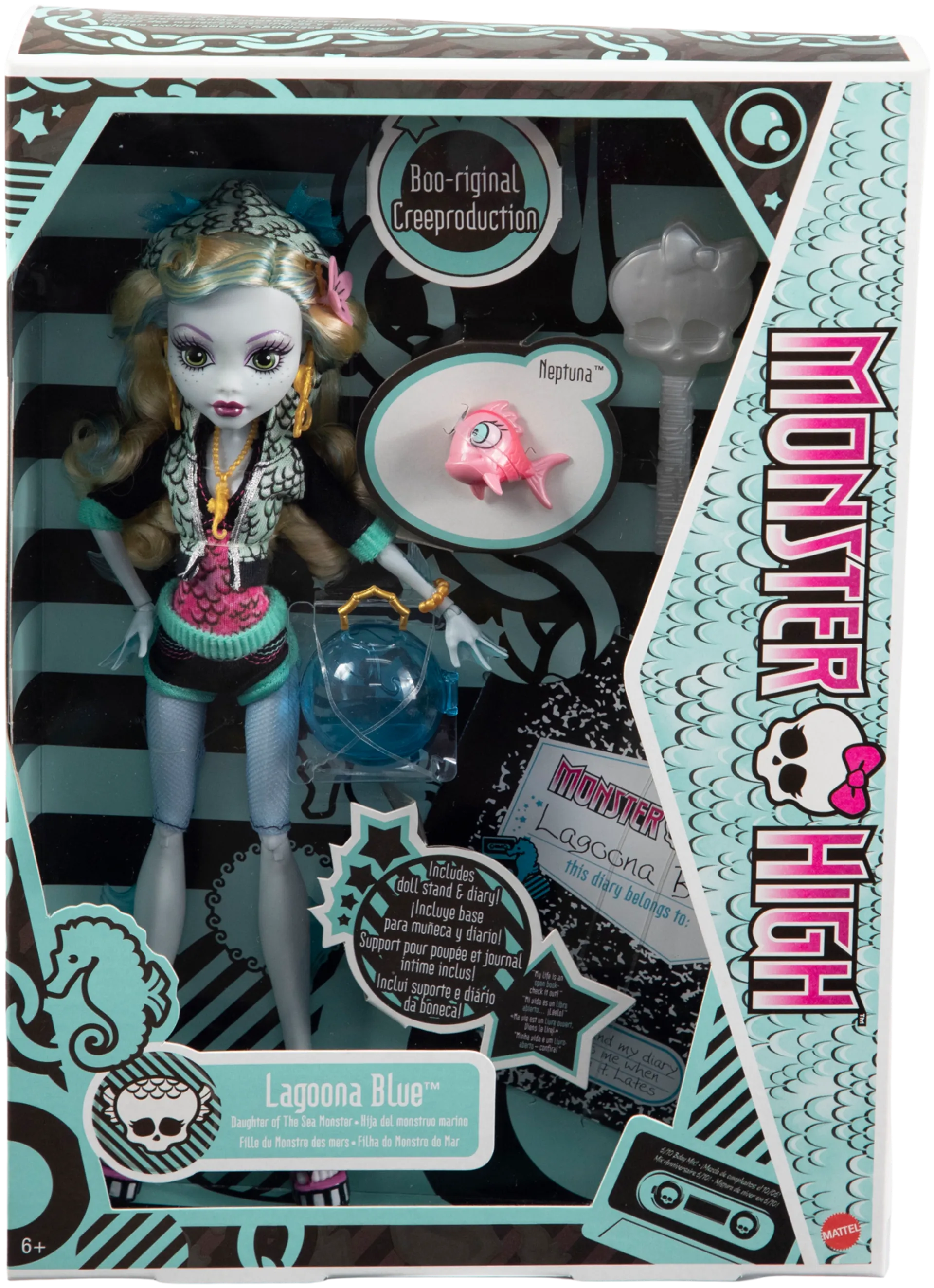 Monster High Repro Lagoona -nukke - 2