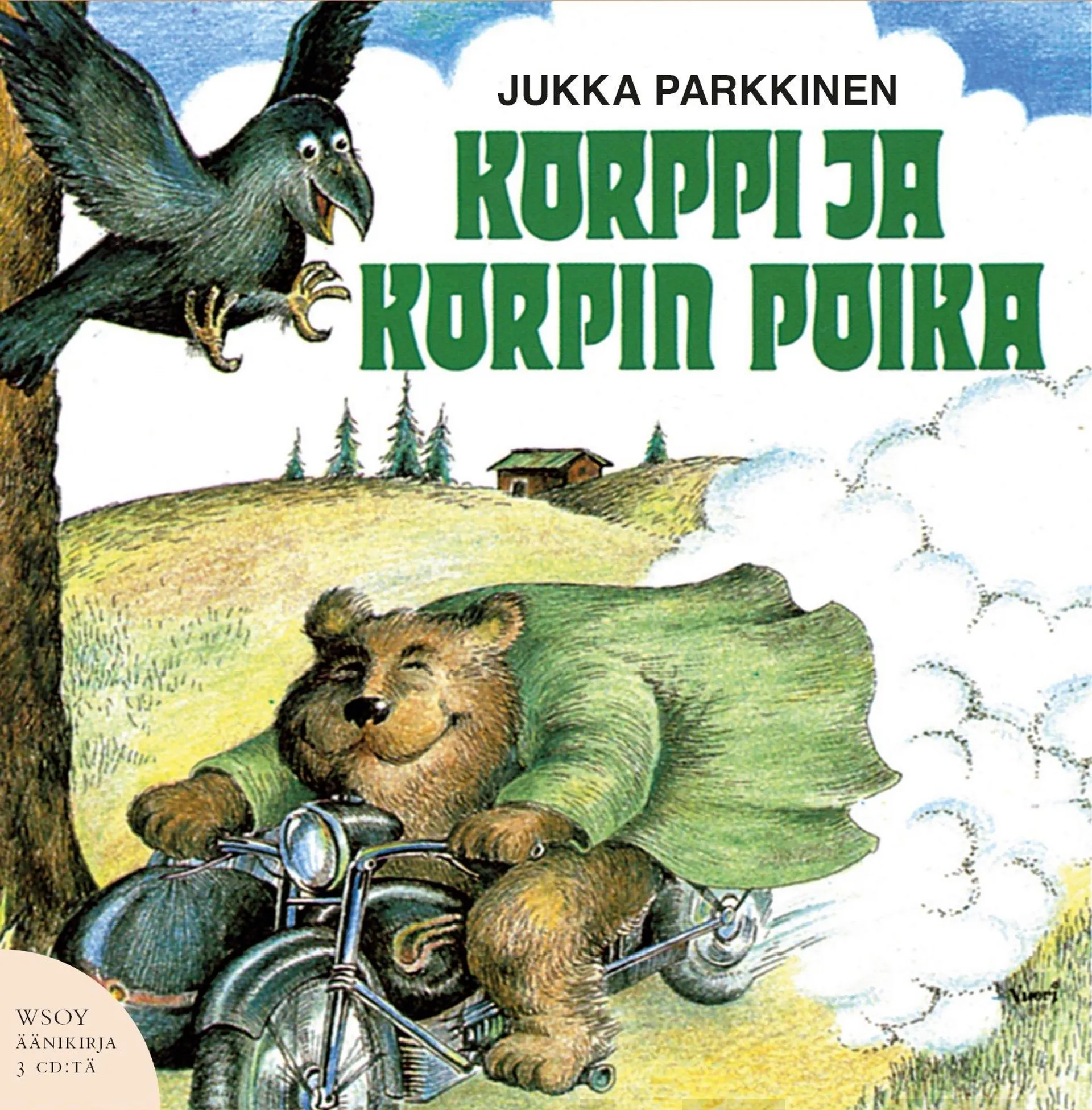 Korppi ja korpin poika (3 cd)