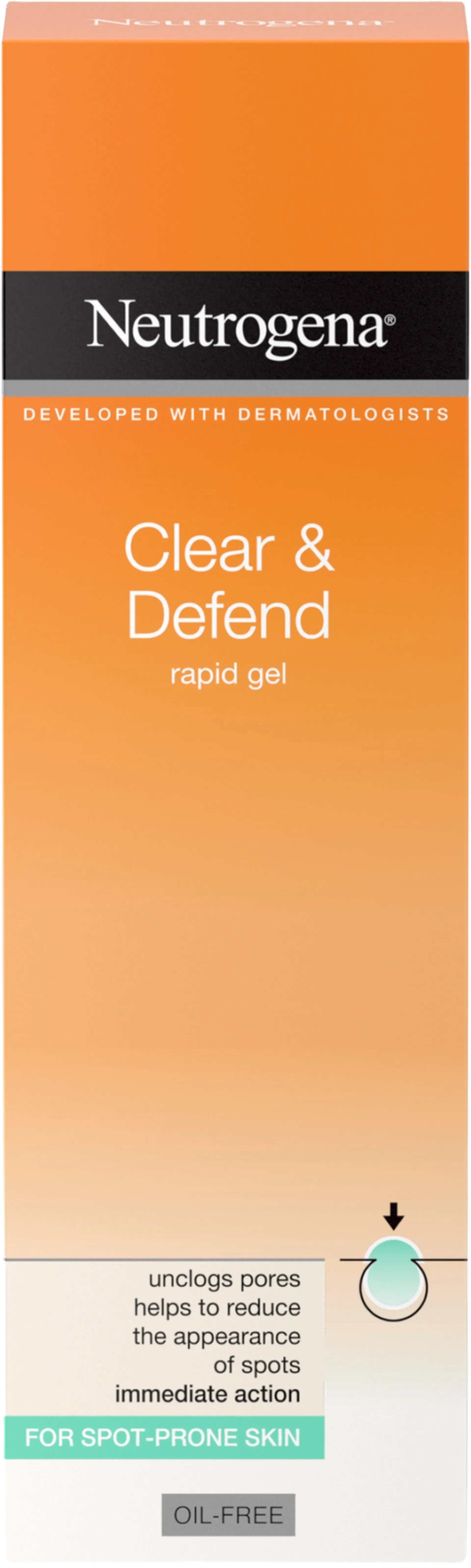 Neutrogena Clear & Defend Rapid Gel täsmähoitogeeli 15 ml - 2