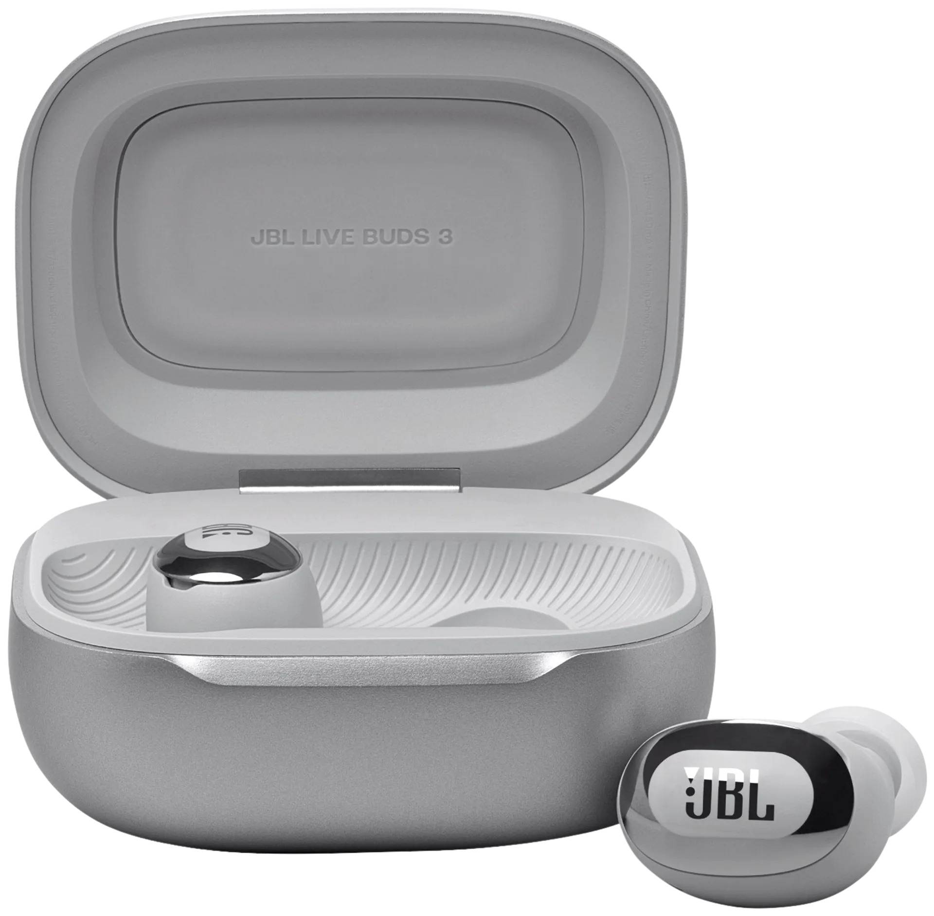 JBL Bluetooth vastamelunappikuulokkeet Live Buds 3 hopea - 2