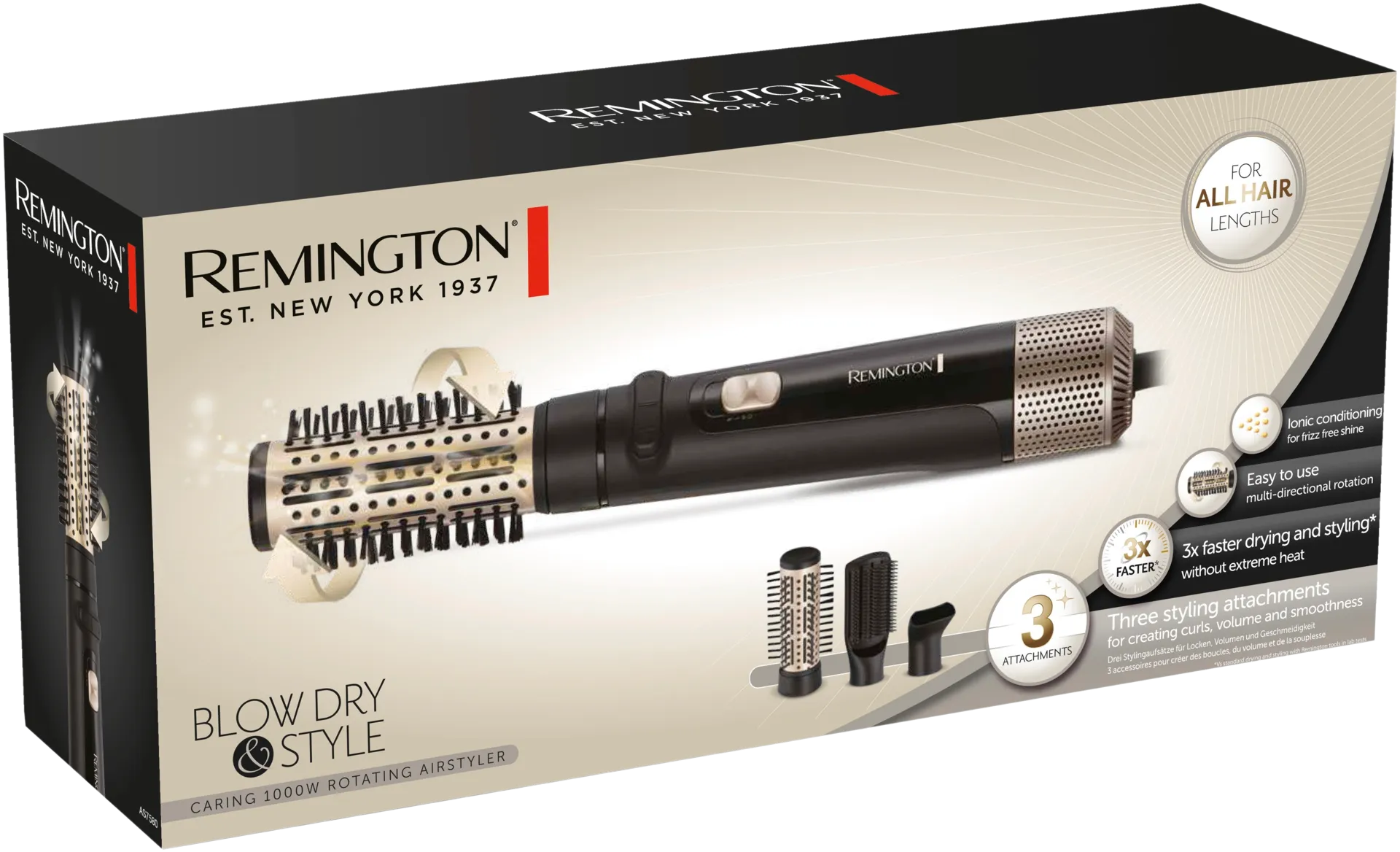 Remington pyörivä ilmakiharrin Blow Dry & Style AS7580 - 5