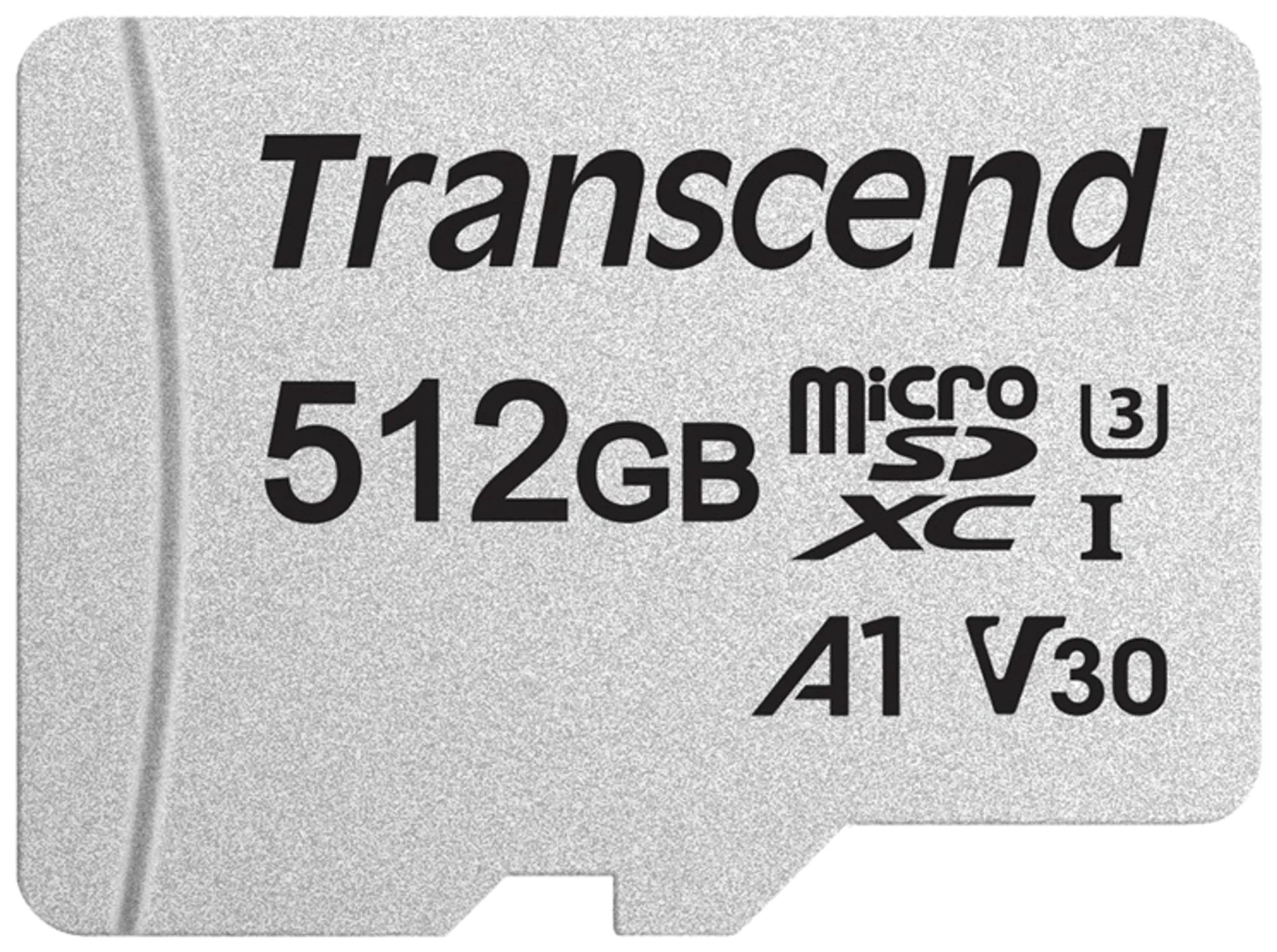 TRANSCEND 512GB U3 MICROSD muistikortti - 2