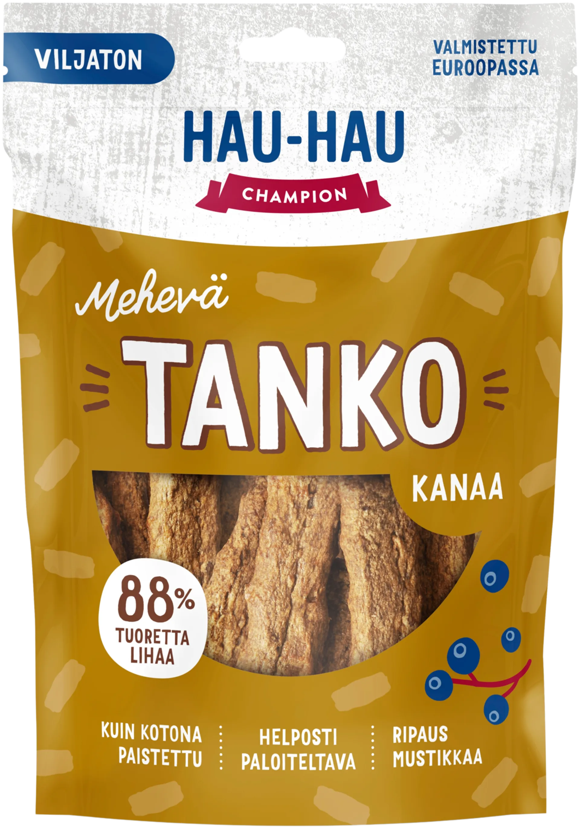Hau-Hau Champion Mehevä Tanko Kanaa herkku 140 g