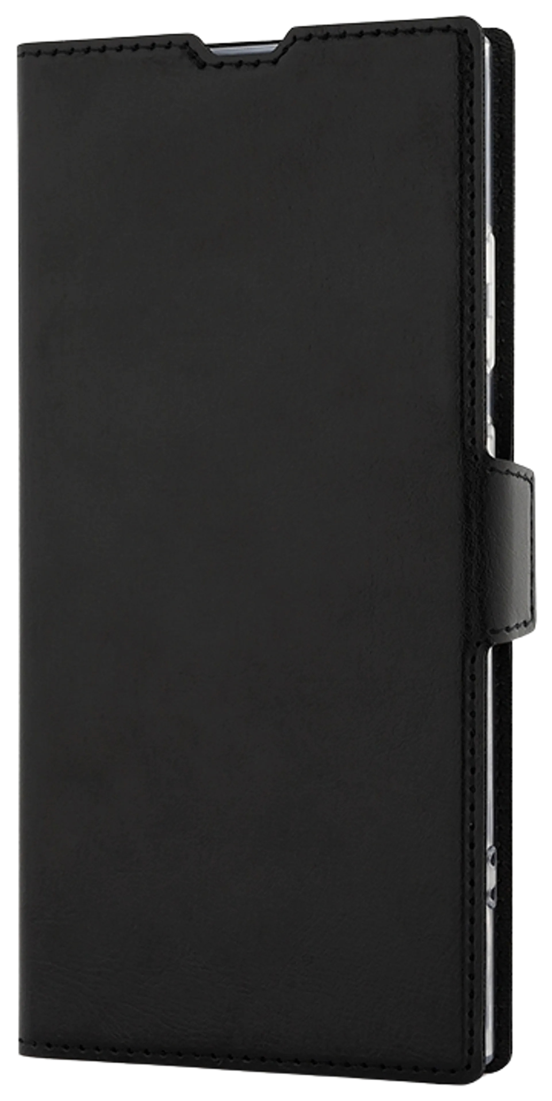 Wave Book Case, Samsung Galaxy S24 Ultra, Musta - 1
