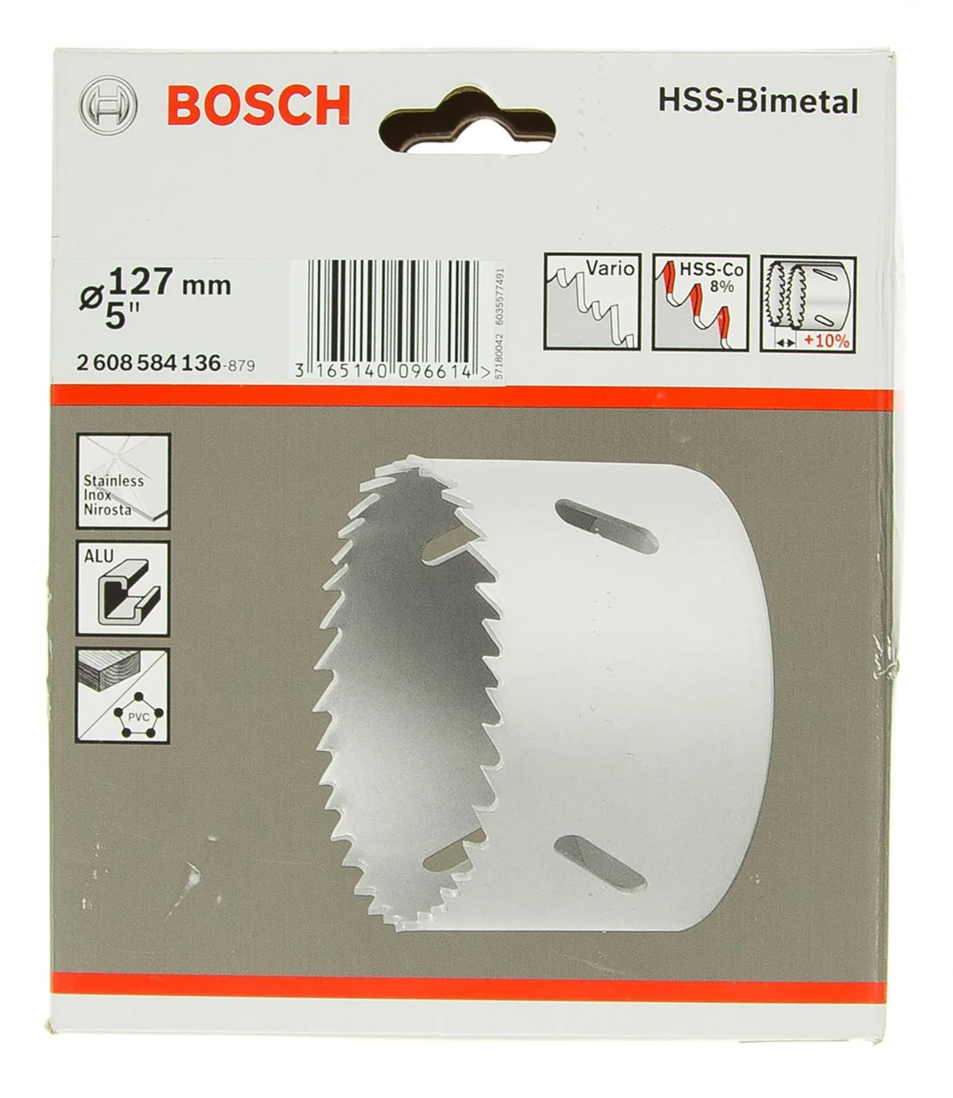 Bosch Reikäsaha Hss-Bi metalli 127 mm