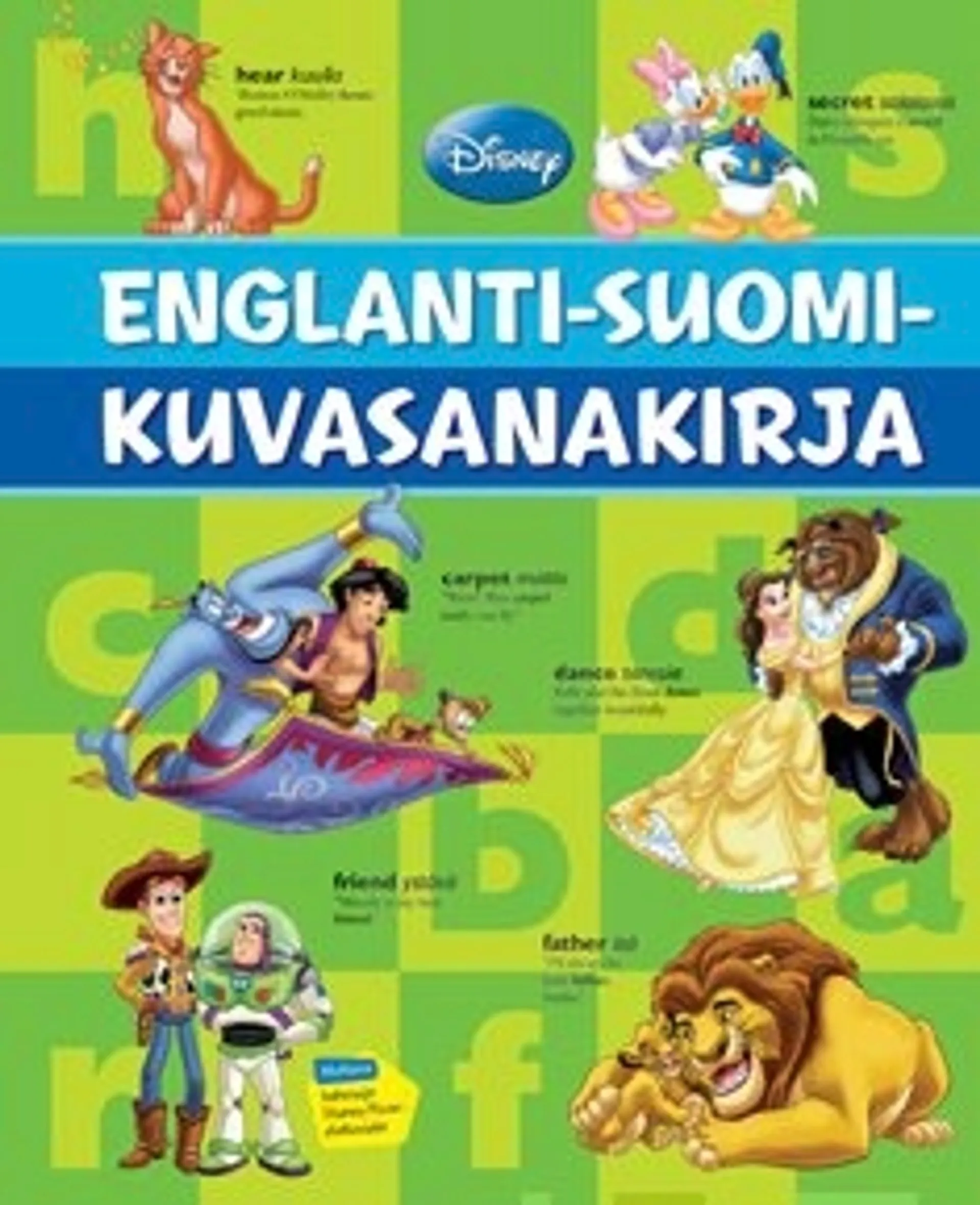 Disneyn englanti-suomi-kuvasanakirja