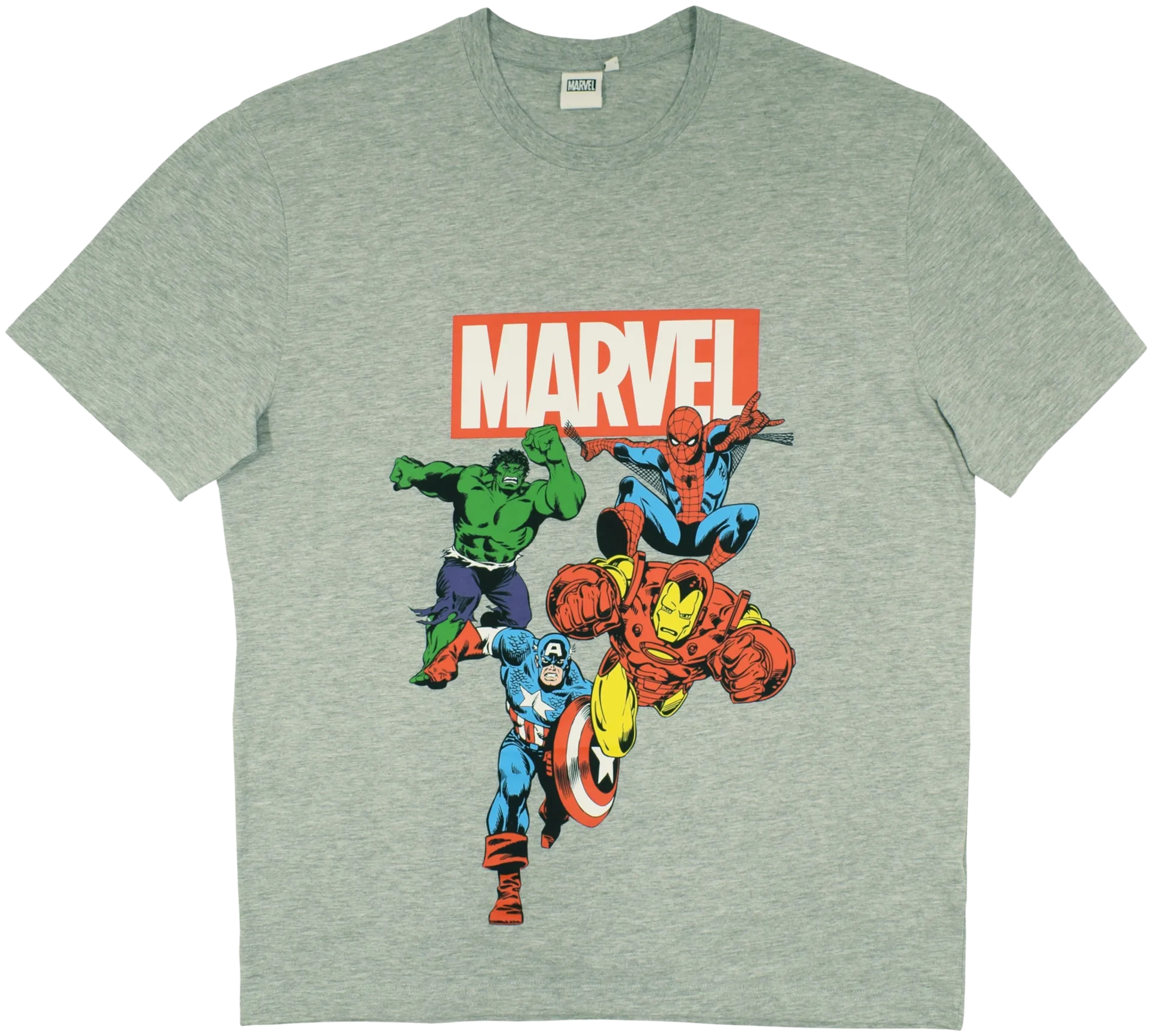 Marvel miesten t-paita - HARMAA