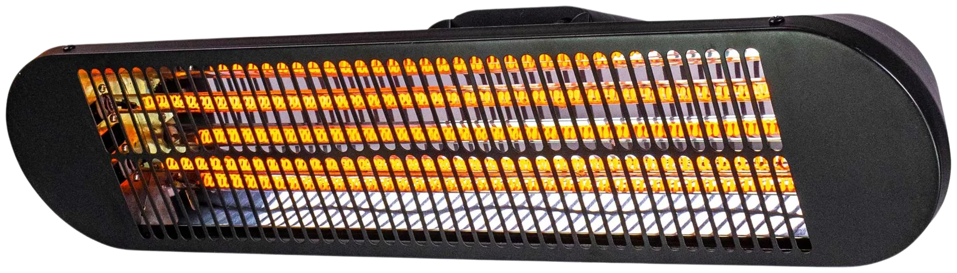 Fornorth Terassilämmitin seinään Premium 2000W etäohjaus, musta - 2