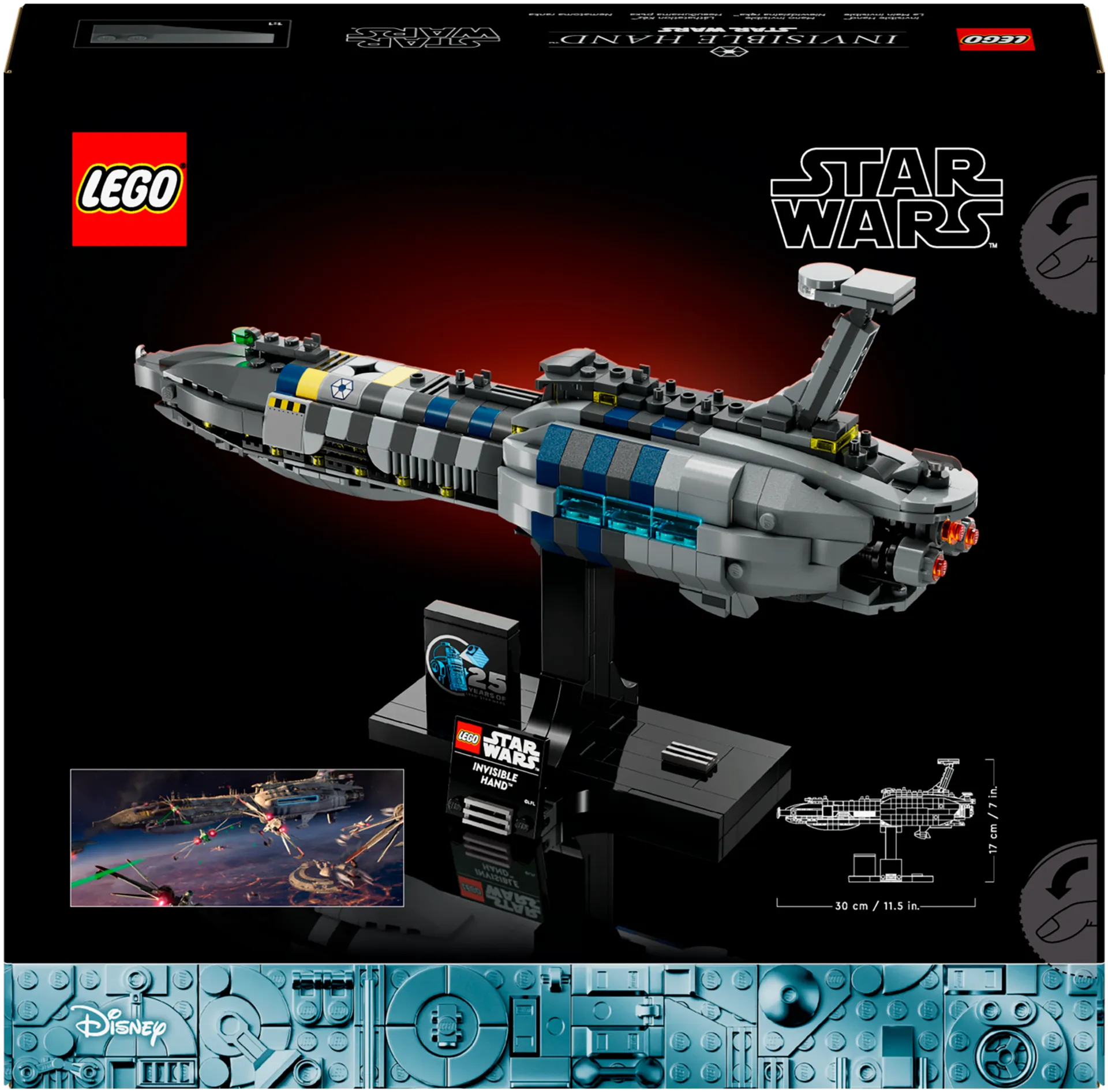 LEGO® Star Wars™ 75377 Invisible Hand™, rakennussetti - 3