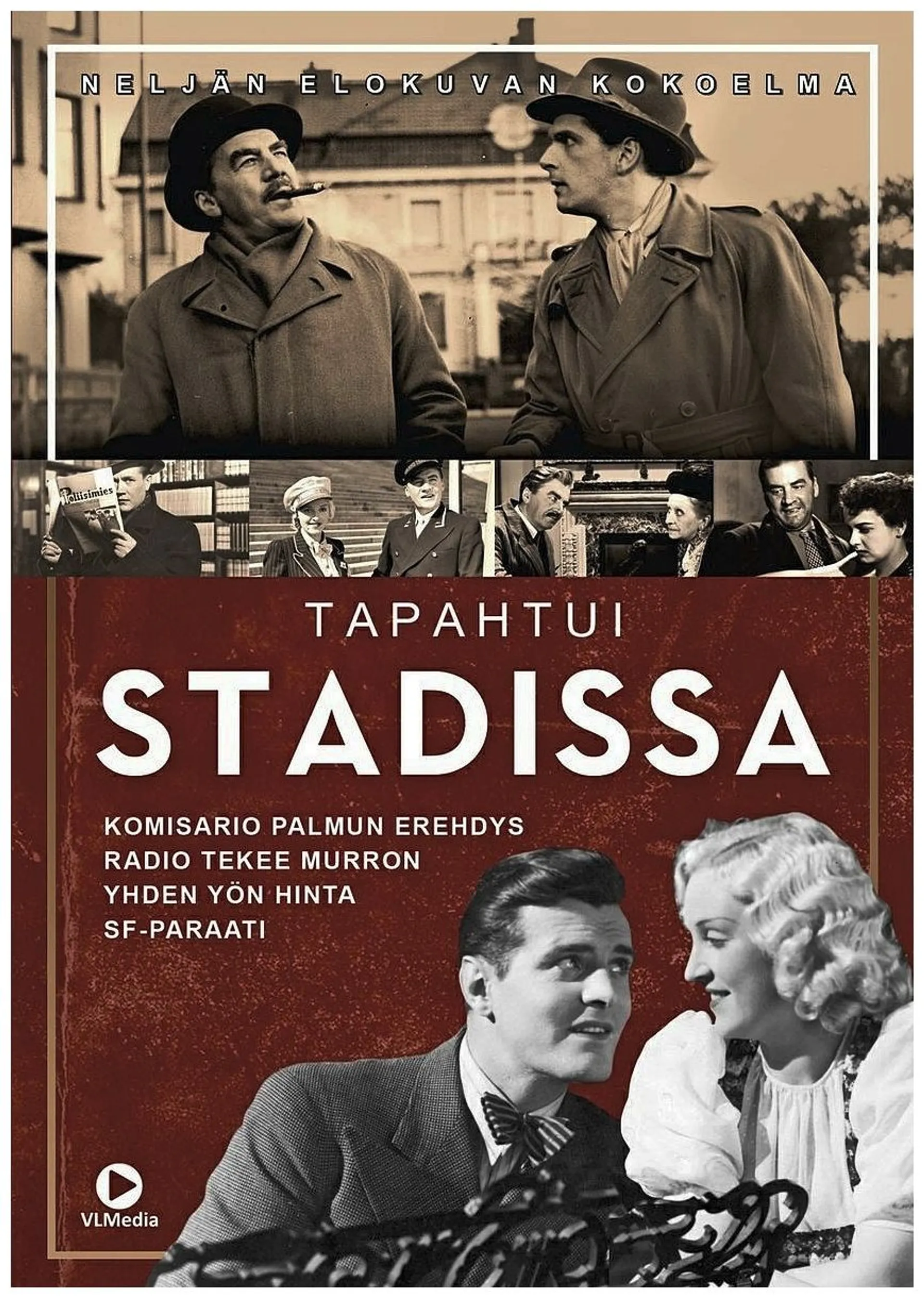 Tapahtui Stadissa Box 4DVD