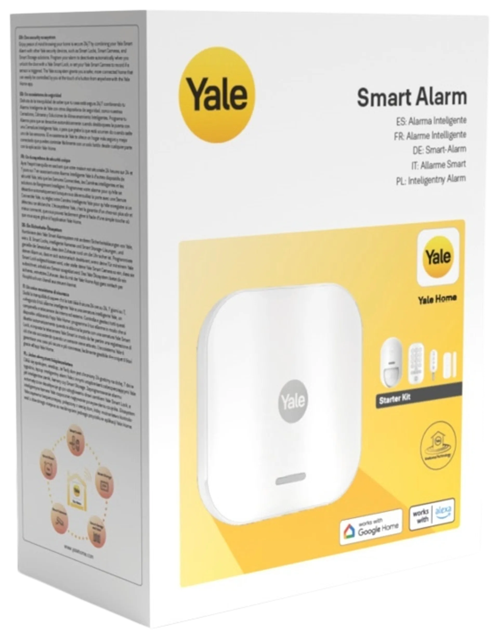 Yale Smart Alarm Starter Kit -Aloituspaketti