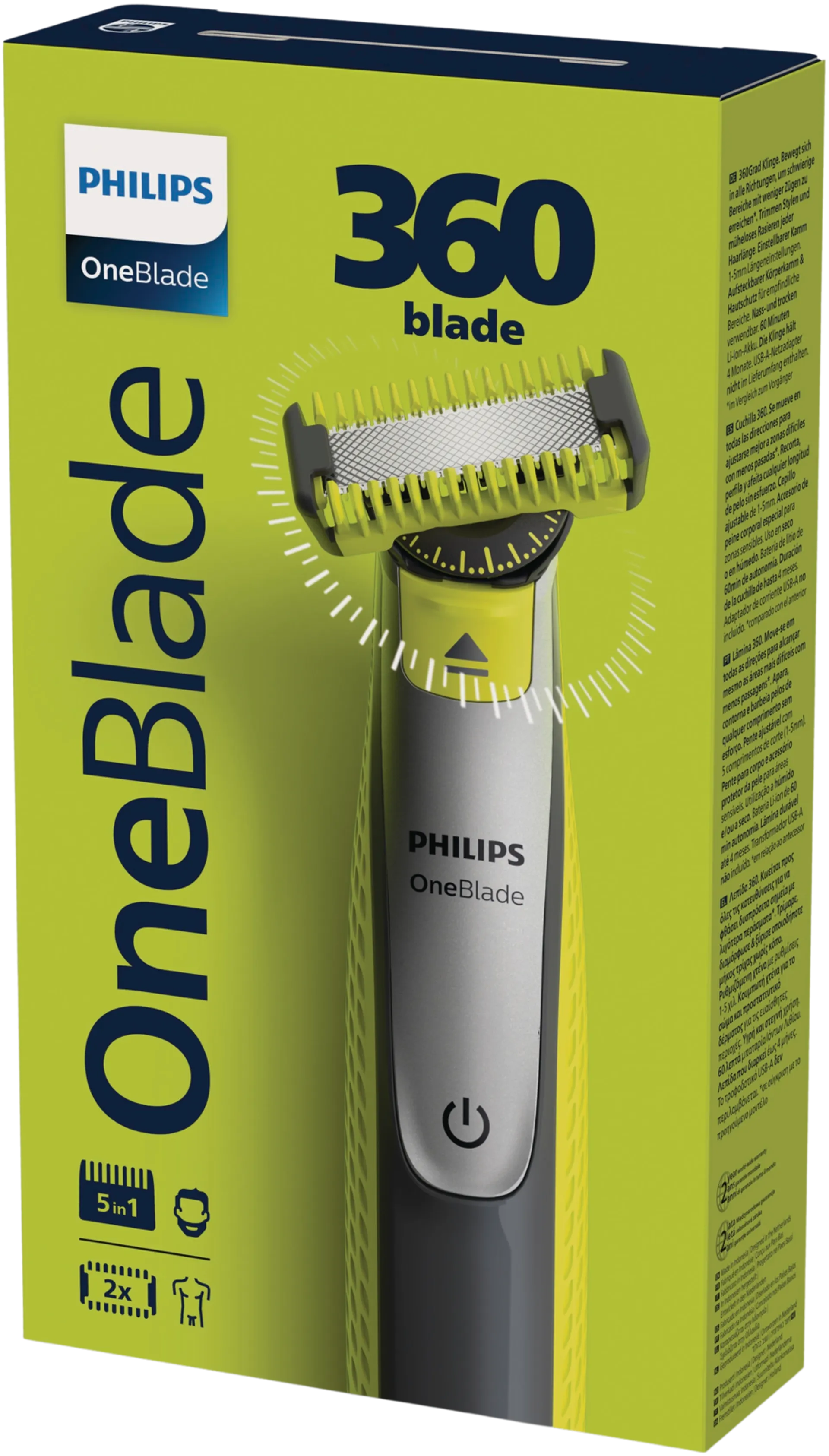 Philips OneBlade 360 Face&Body QP2834/20 - 2
