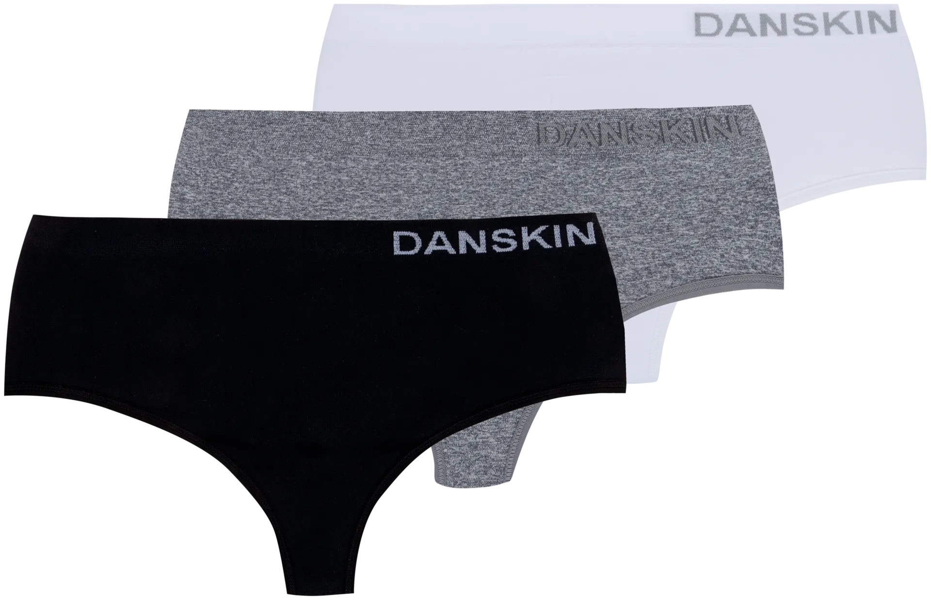 Danskin naisten string-alushousut 210D332435 3-pack - Multicolor - 1