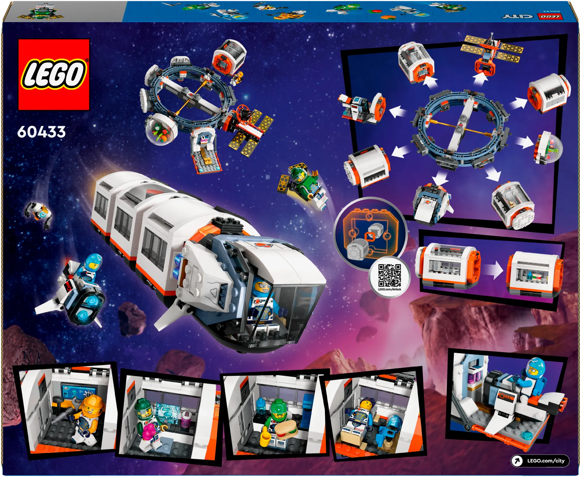 LEGO City Space 60433 Modulaarinen avaruusasema - 3