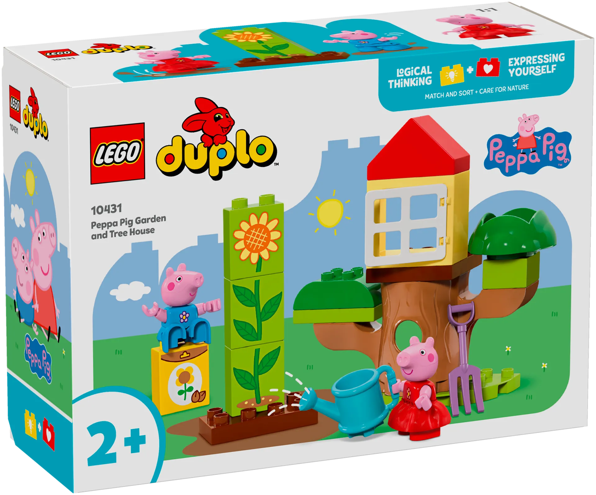 LEGO Peppa Pig 10431 Pipsa Possun piha ja puumaja - 2