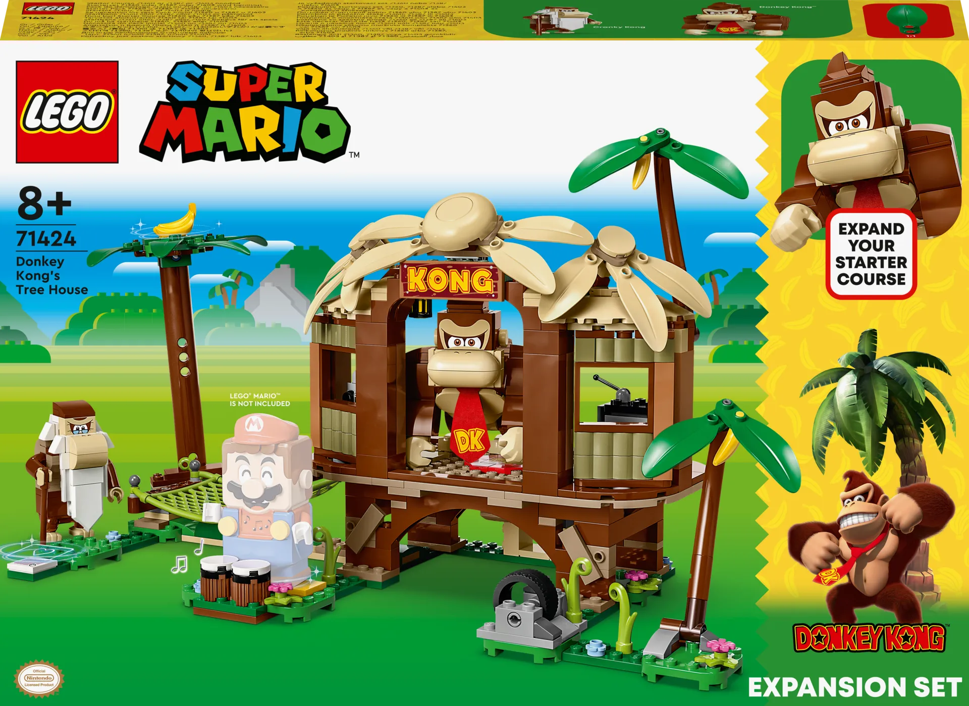 LEGO® Super Mario™ 71424 Donkey Kongin puumaja ?laajennussarja - 1
