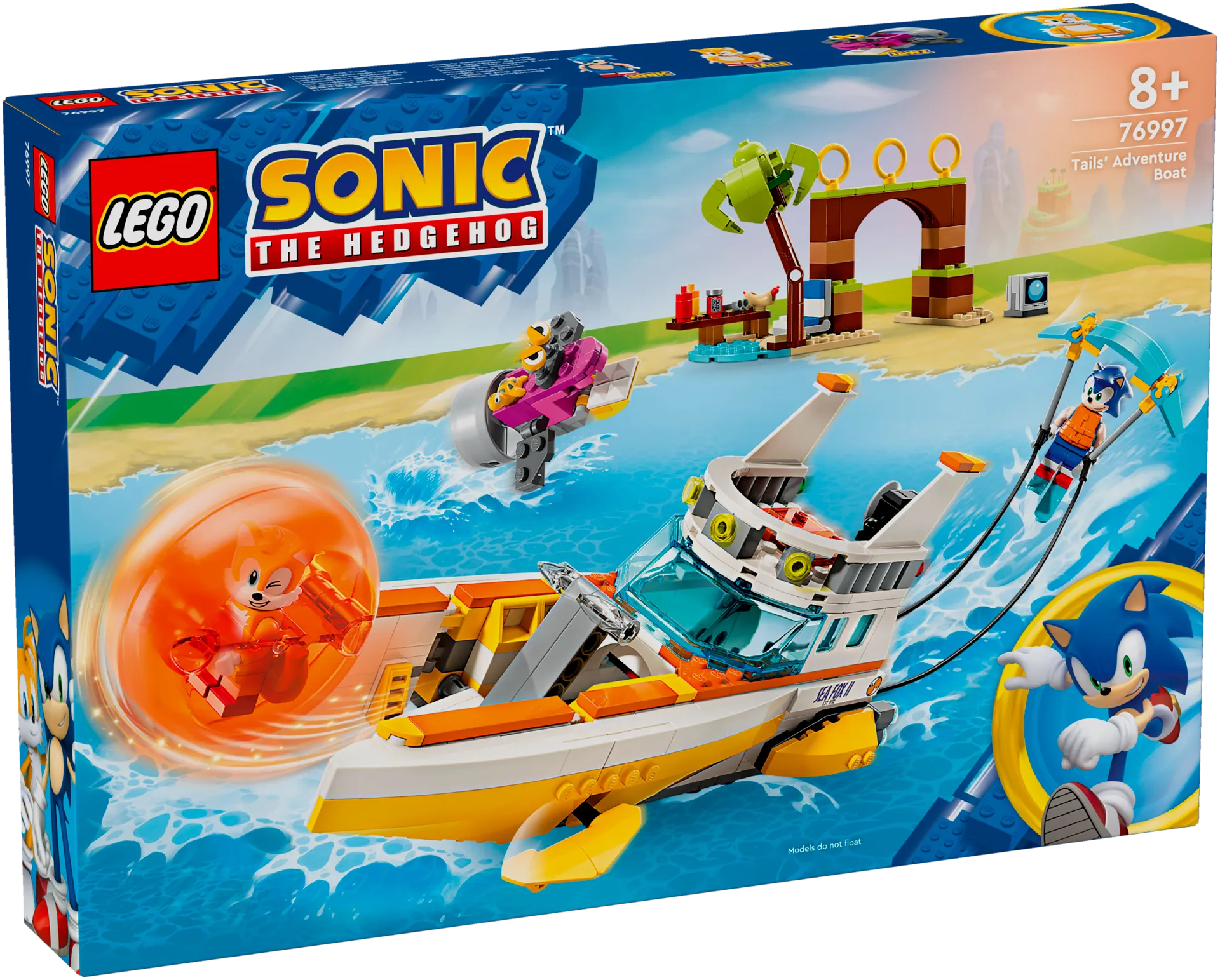 LEGO® Sonic the Hedgehog™ 76997 - Tailsin seikkailuvene - 2