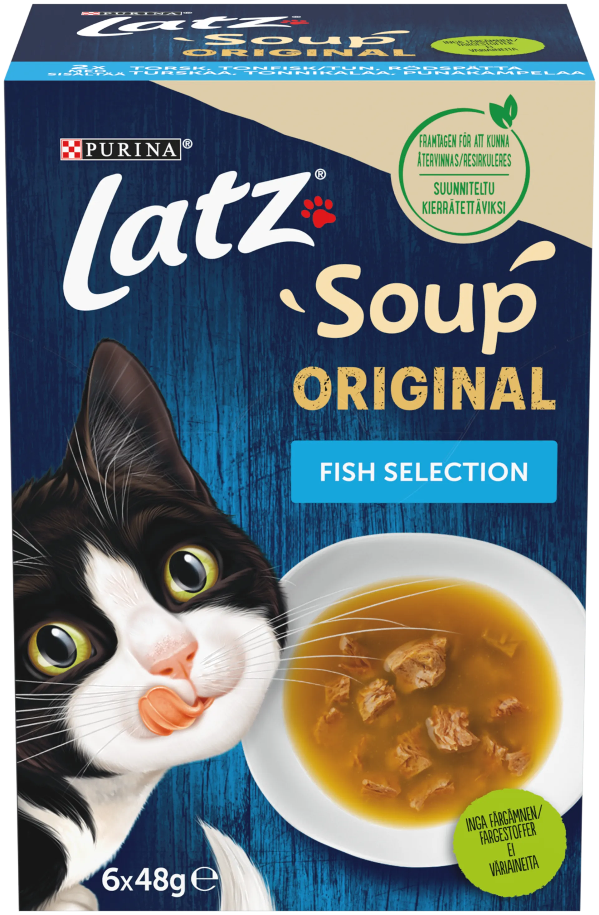 LATZ 6x48g Soup Fish Selection kissanruoka