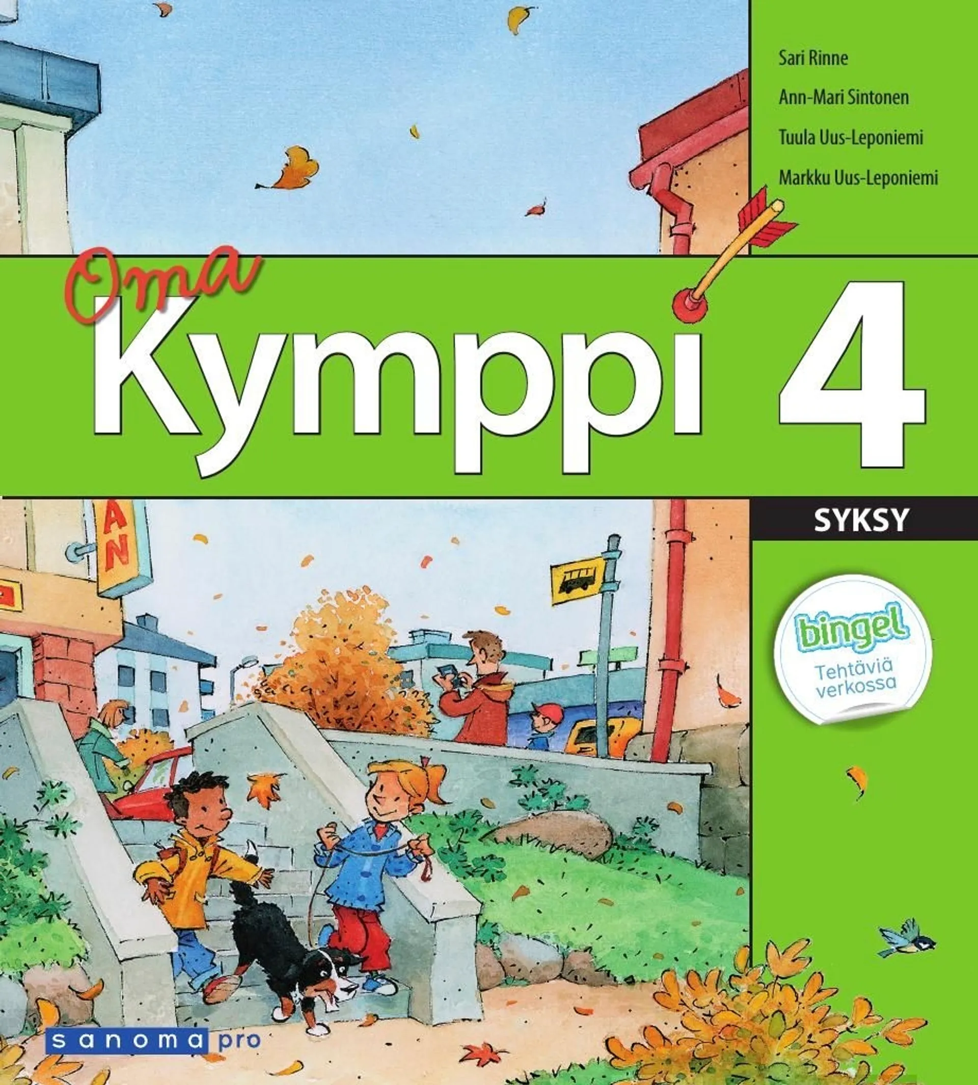 Uus-Leponiemi, Kymppi 4 Syksy Oma kirja - OPS 2016