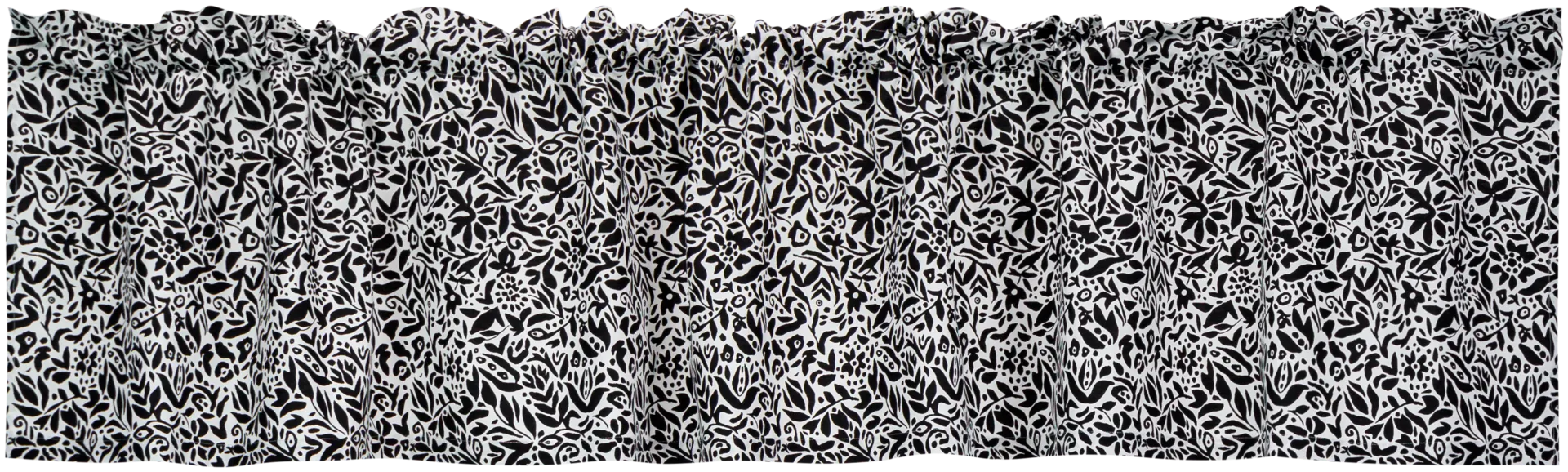 House verhokappa Takapiha 250 x 50 cm mustavalkoinen PatternLab - 1