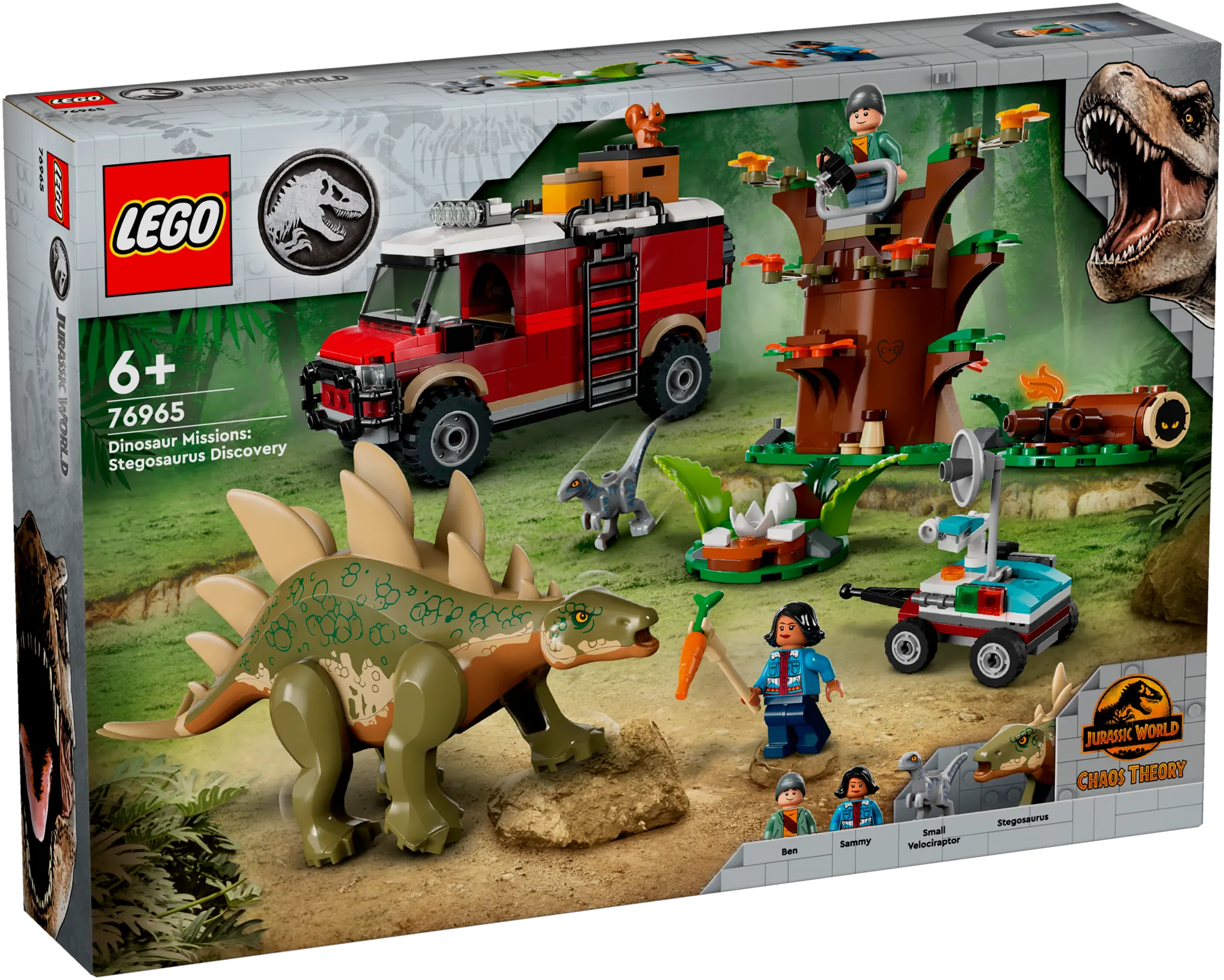 LEGO® Jurassic World 76965 - Dinosaurus-operaatiot: Stegosaurus - 2